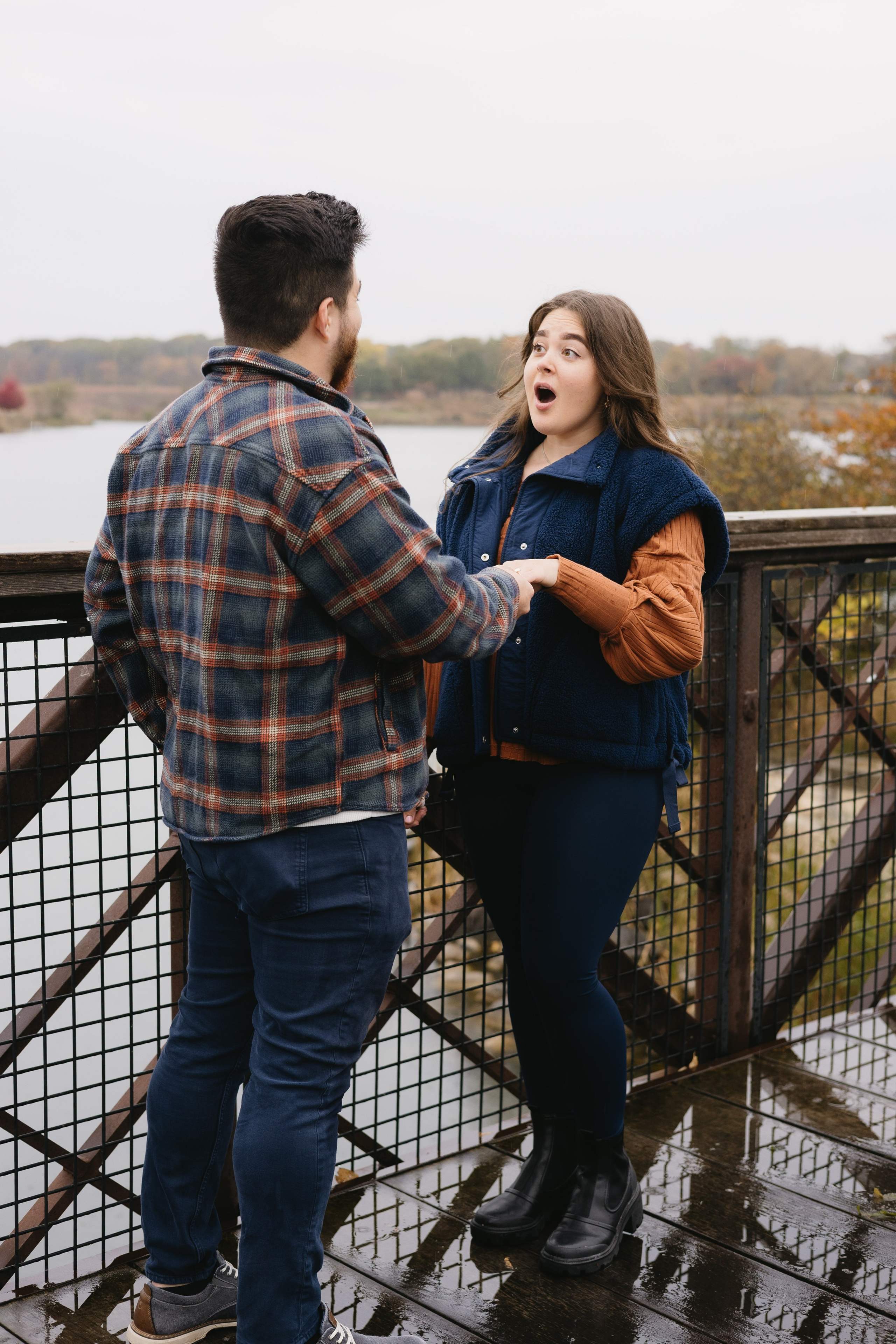 Independence Grove Park Proposal — Illinois Photographer — Margarita Chudinova