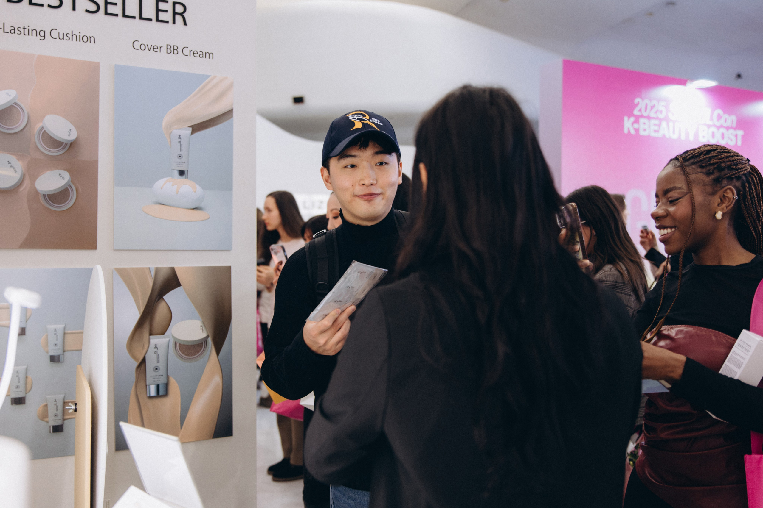 Seoul beauty expo 2025 (Black Rice). Portrait photographer in South Korea Olga Lian