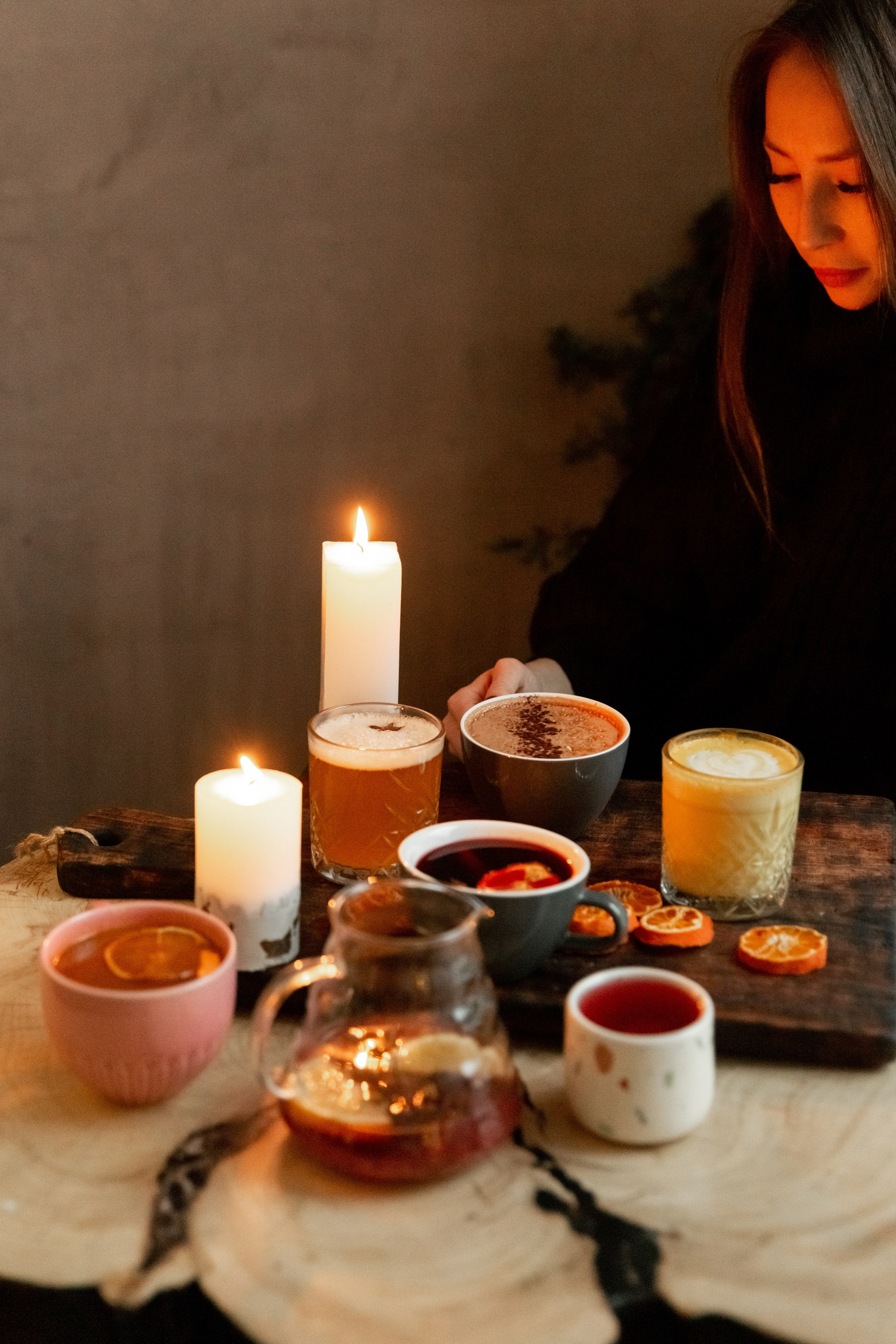 Kootyata coffee shop. Christmas menu. Photographer Vladmir Gladkov