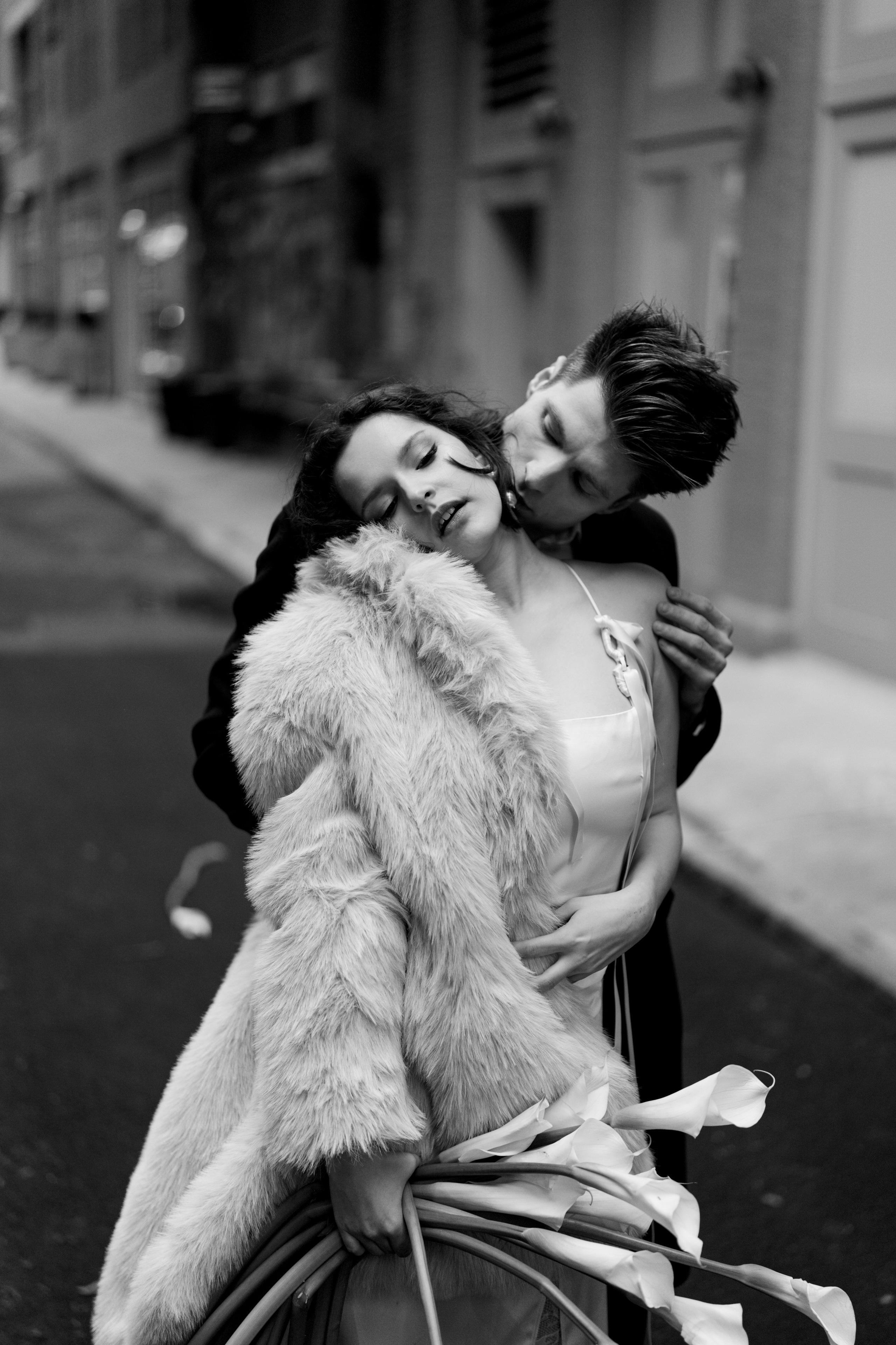 Alina and Dan’s Bold and Stylish Engagement Shoot. Wedding photographer and videographer New York | New Jersey
