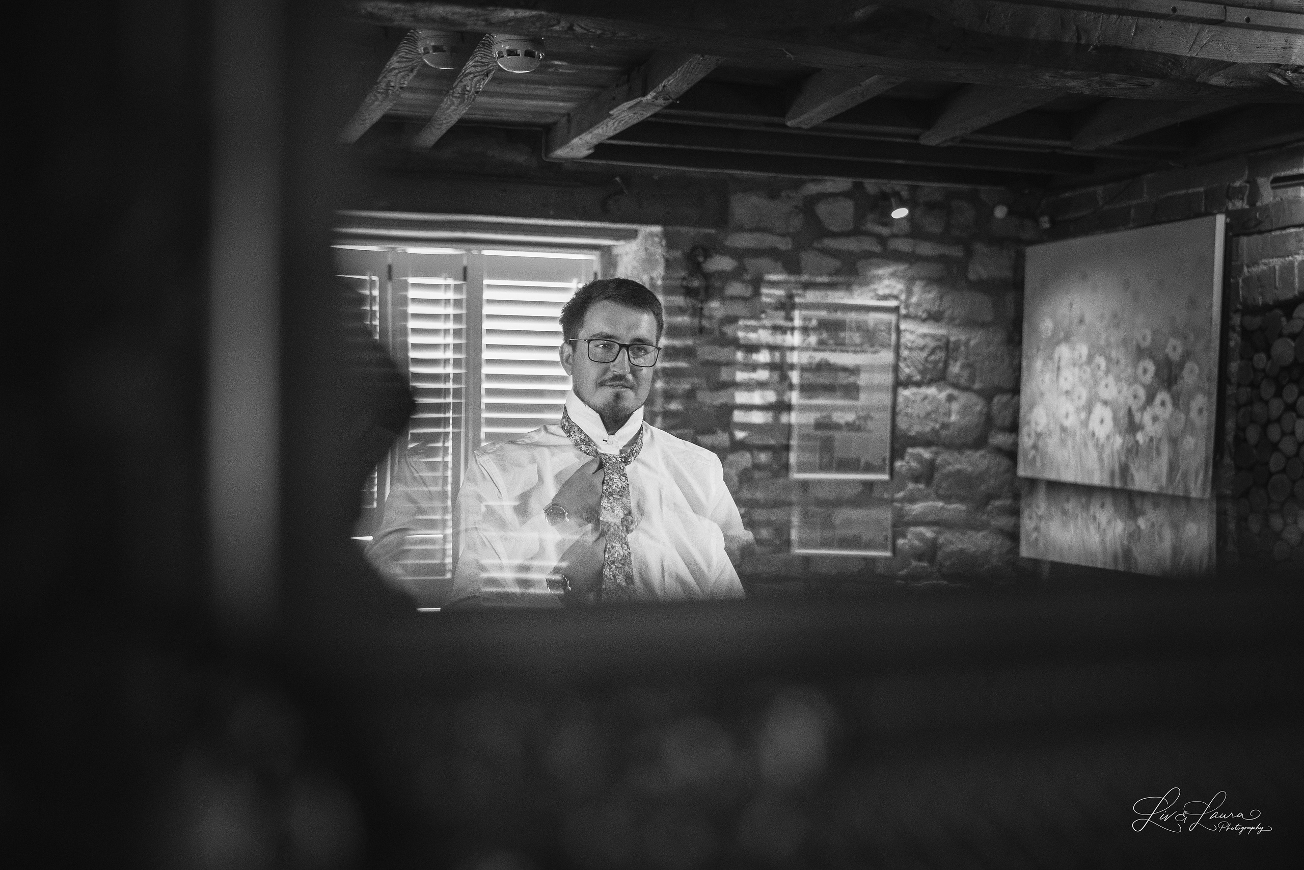 Katie and Alex. Wedding and boudoir photography by Liv and Laura