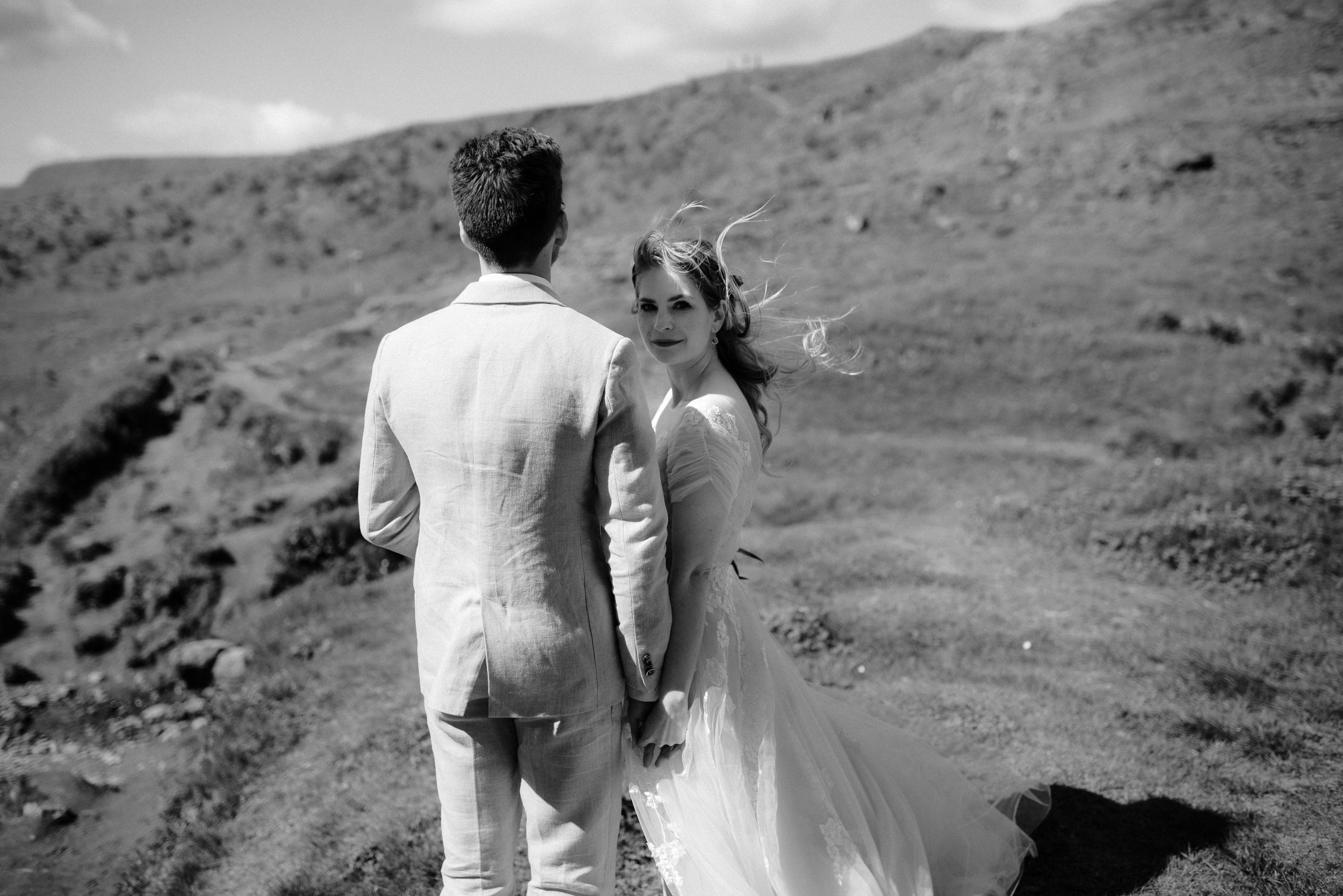 Alina and Grettar. Michalina Dzianach Wedding Photographer Iceland