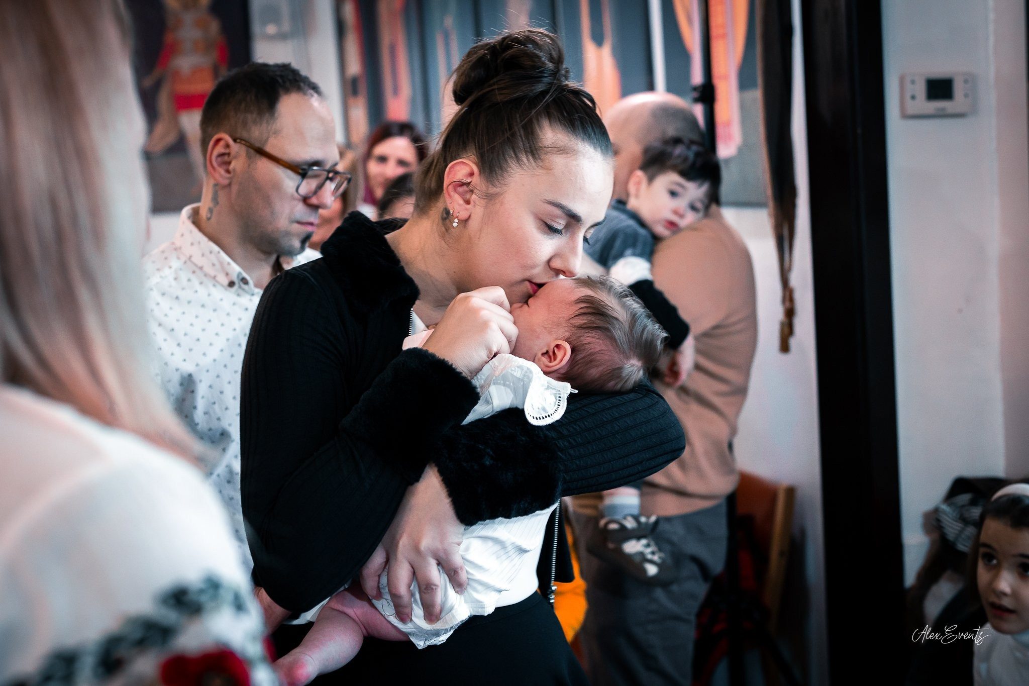 Elara' baptism — Agerbæk Church. AlexEvents | Wedding and Baptism Photographer & Videographer in Denmark and Germany