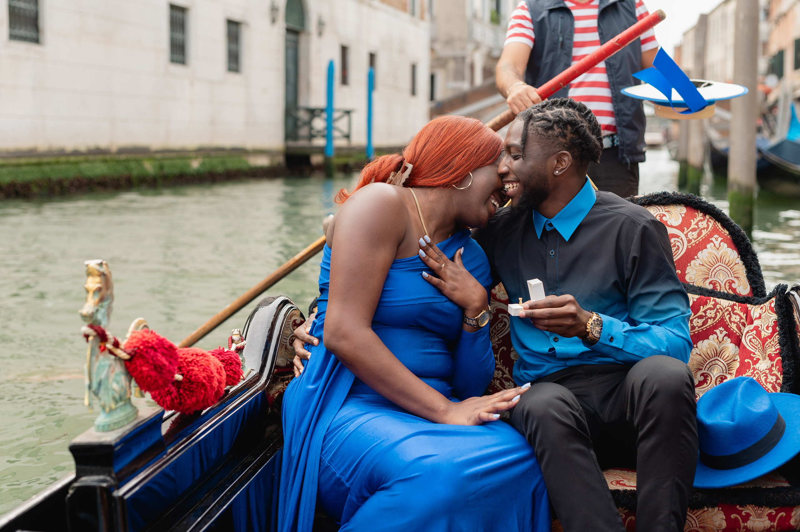 Proposal gondola. Фотограф в Венеции Anna Terzi
