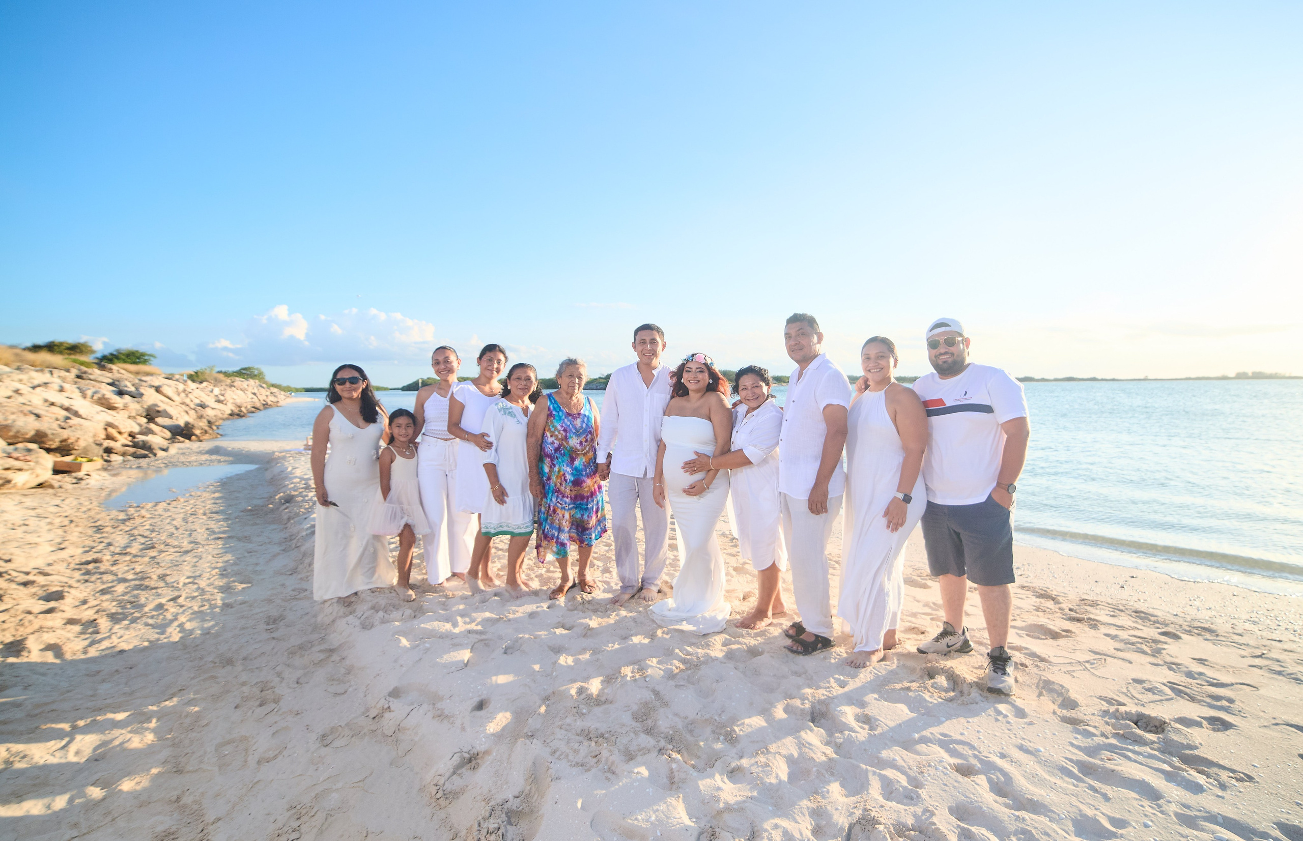 Suleymi y Familia. Christian Ku fotógrafo en Mérida, Yucatán