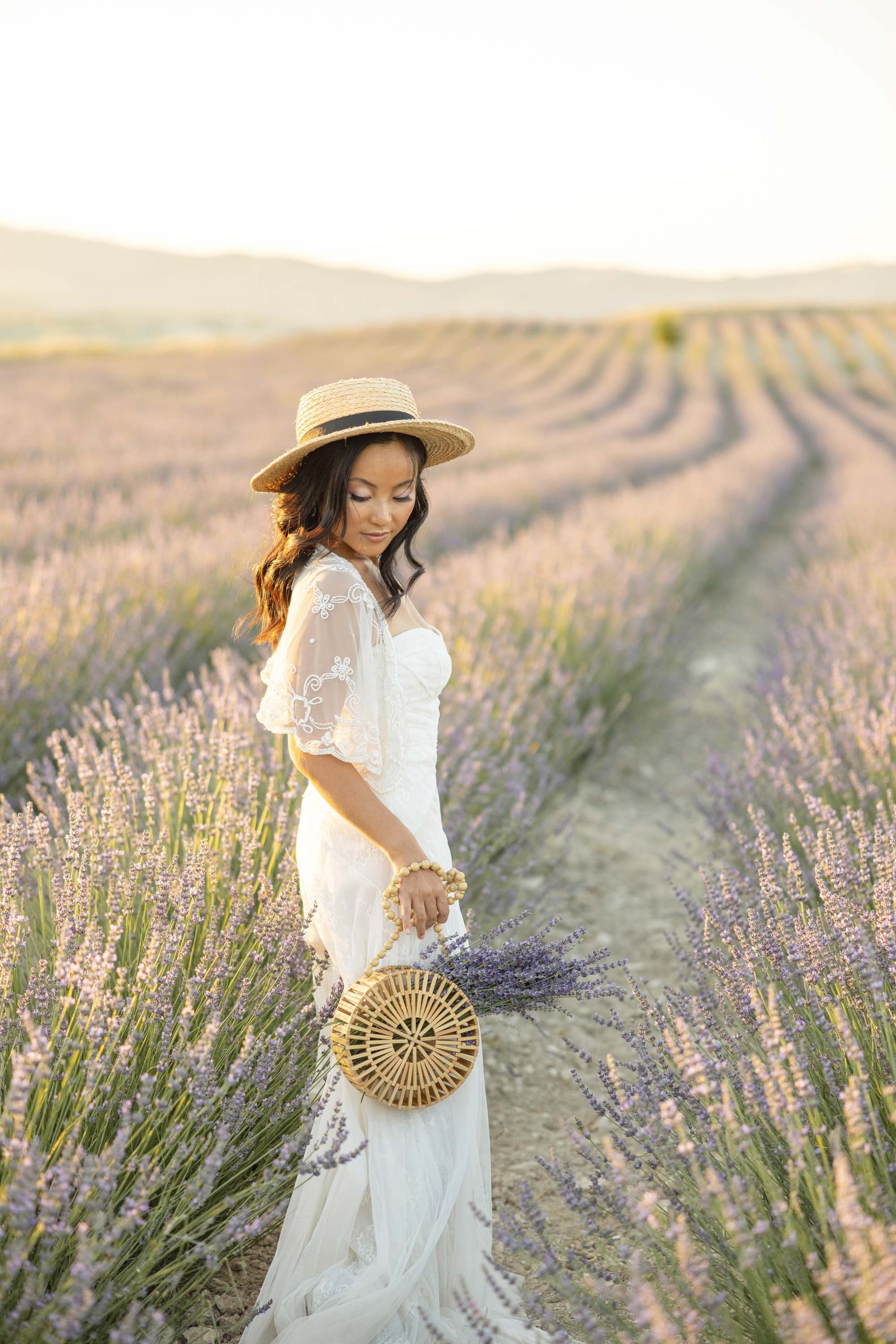 Dreamy Photoshoot in a Lavender Field. Julia Ganch I Fashion Wedding Photography I Cappadocia Turkey