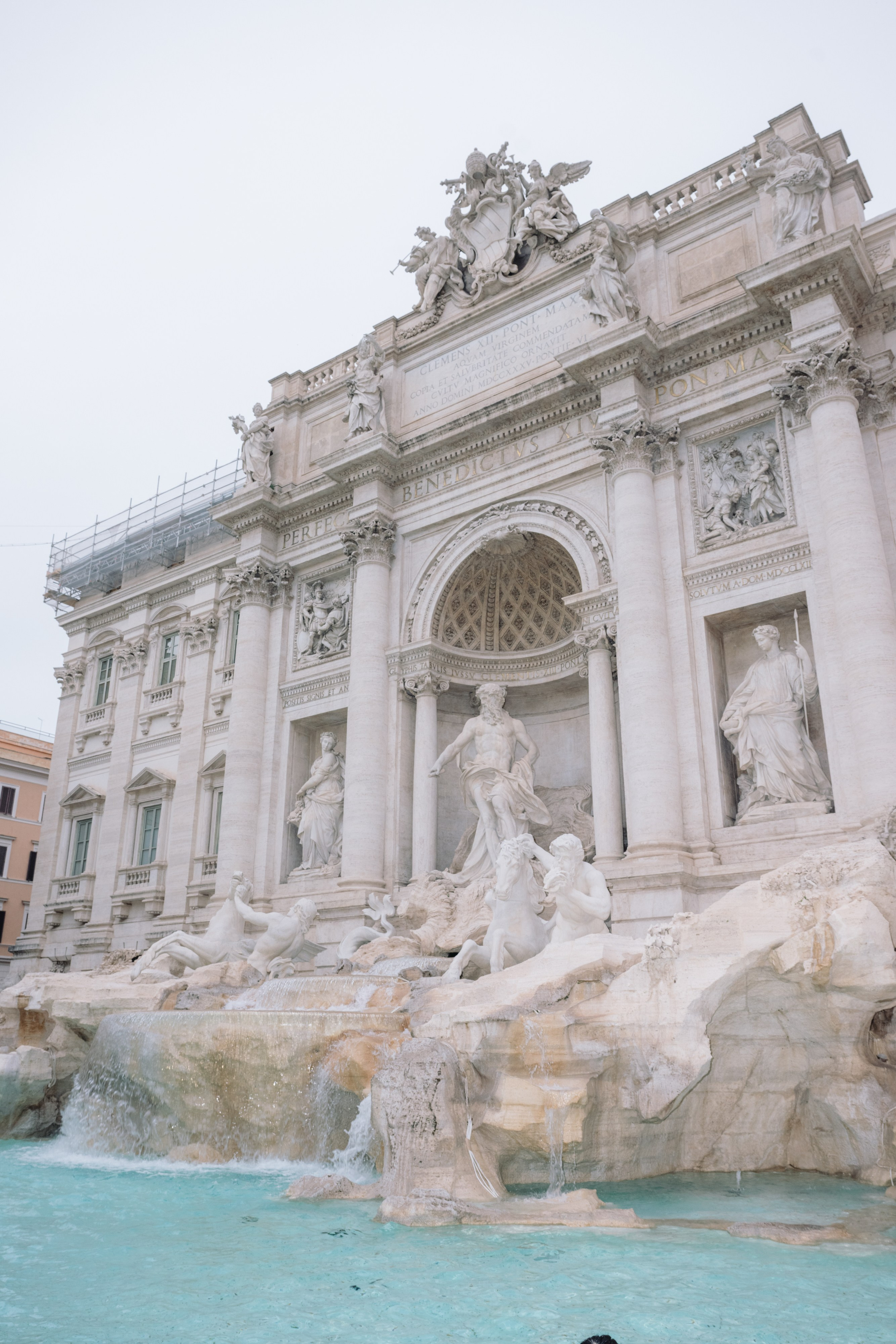 A Romantic Sunrise Elopement in Rome — Rain, Vespa & Love