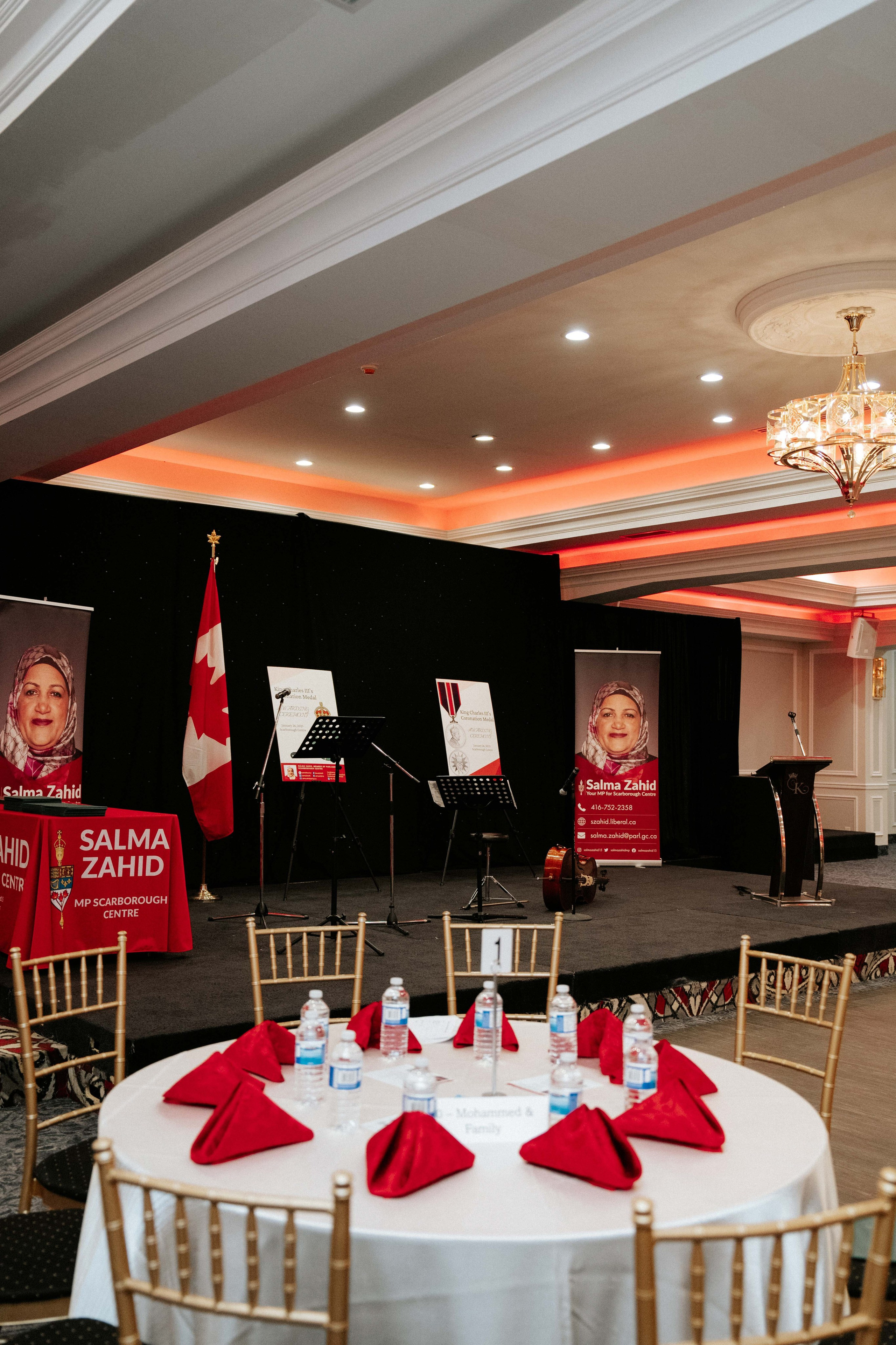 King Charles Coronation Medal Awarding Ceremony. MISAJA MEDIA