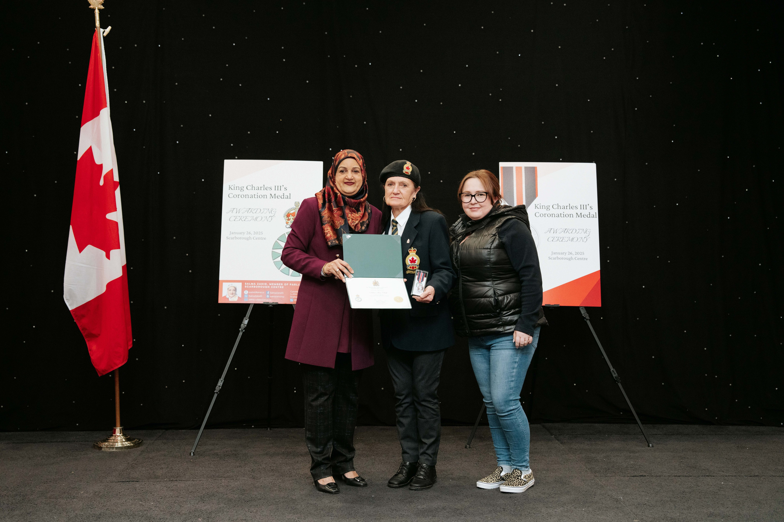 King Charles Coronation Medal Awarding Ceremony. MISAJA MEDIA