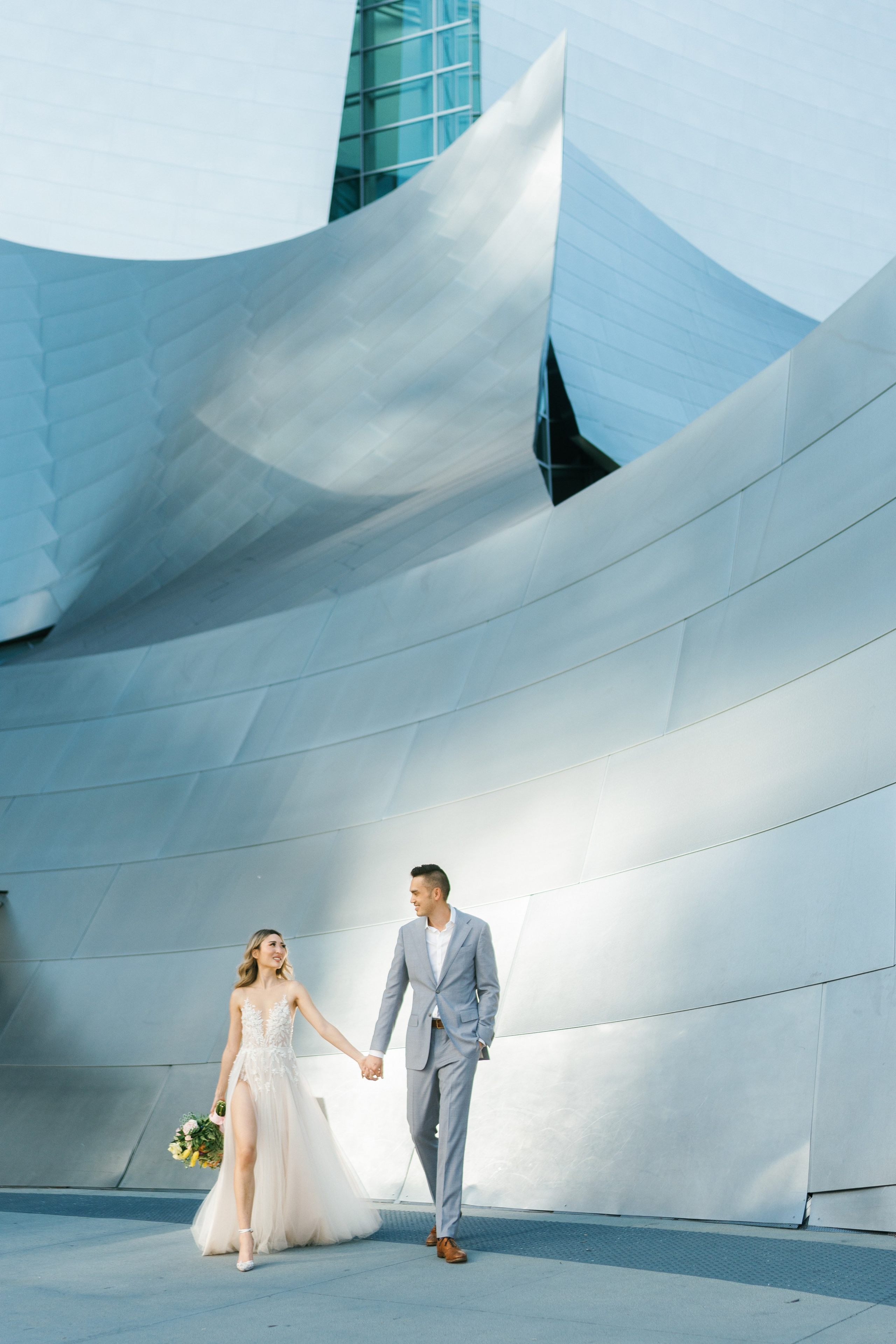 Wedding at Conrad Hotel Los Angeles. Wedding Photography & Videography Team in California, Los Angeles, San Francisco, San Diego and Travel