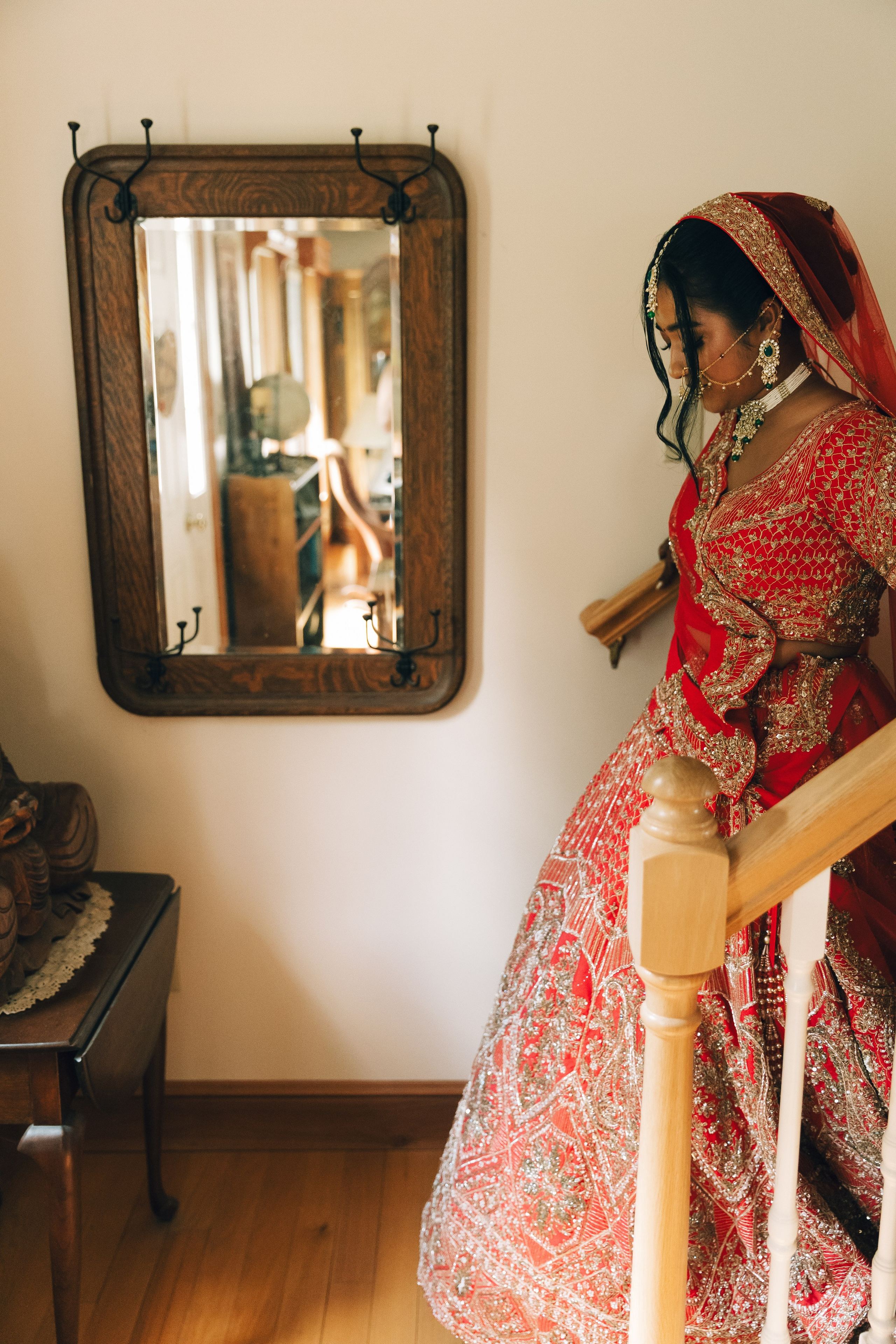 Two-Bride Multicultural Wedding in New Hampshire | Haldi & Nikah