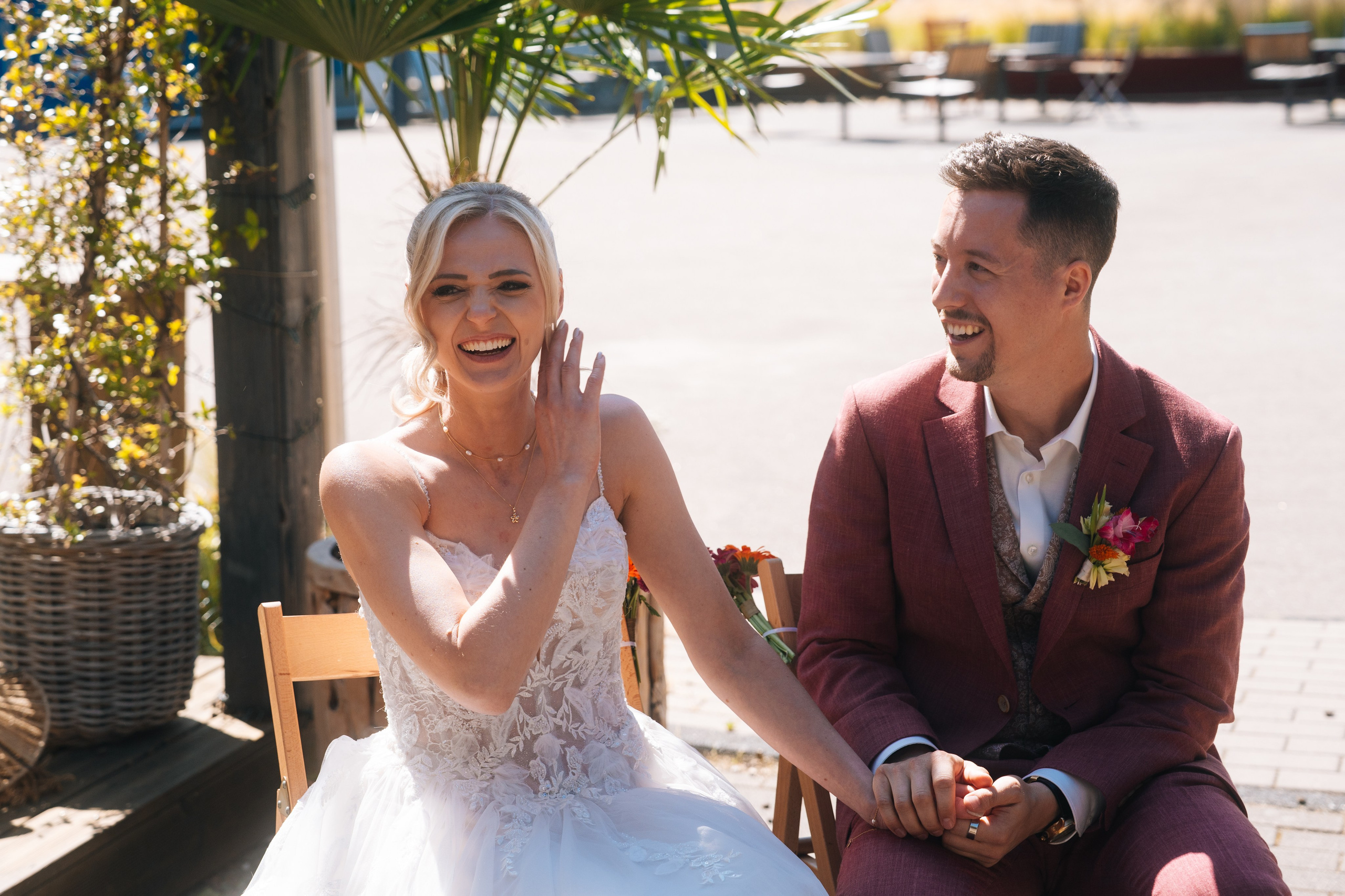 Mona & Tim. Hochzeitsfotografin in Deutschland