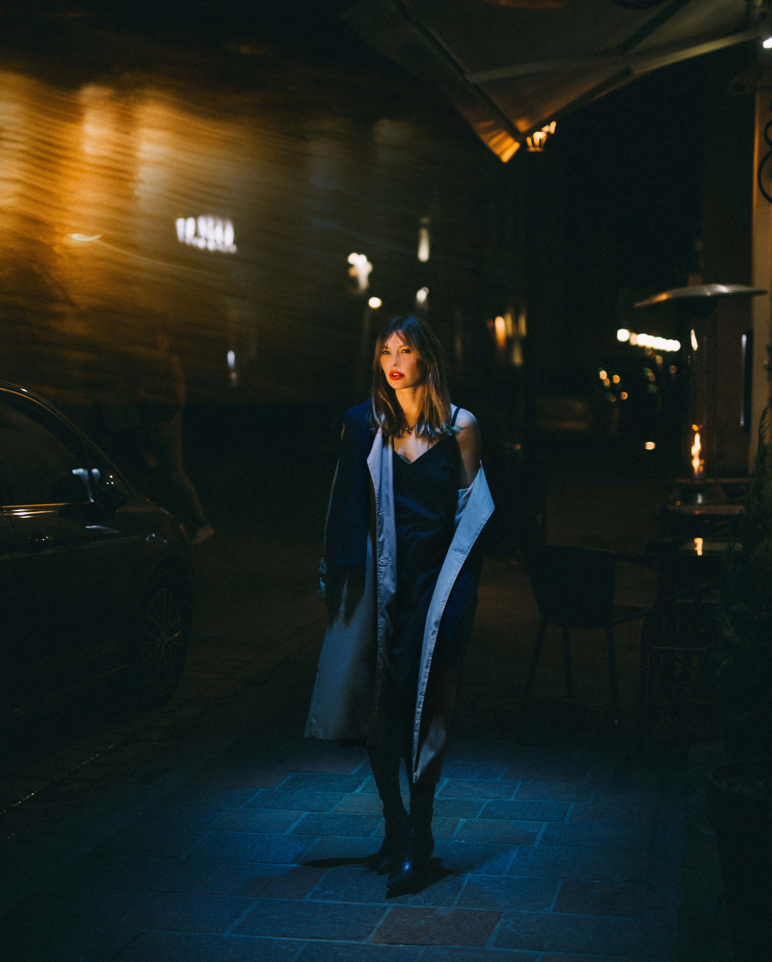 Kristina. Nocny spacer. Fotograf w Krakowie i Europie