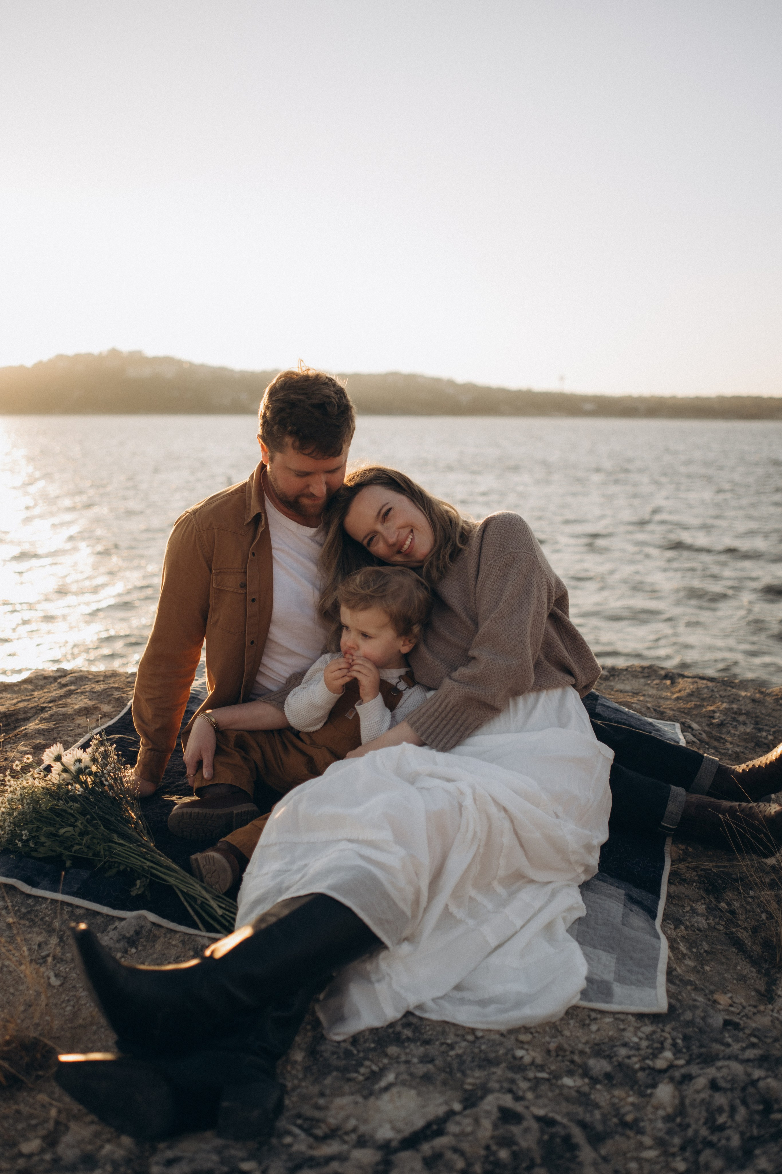 At the Lake. Lens Captures Life
