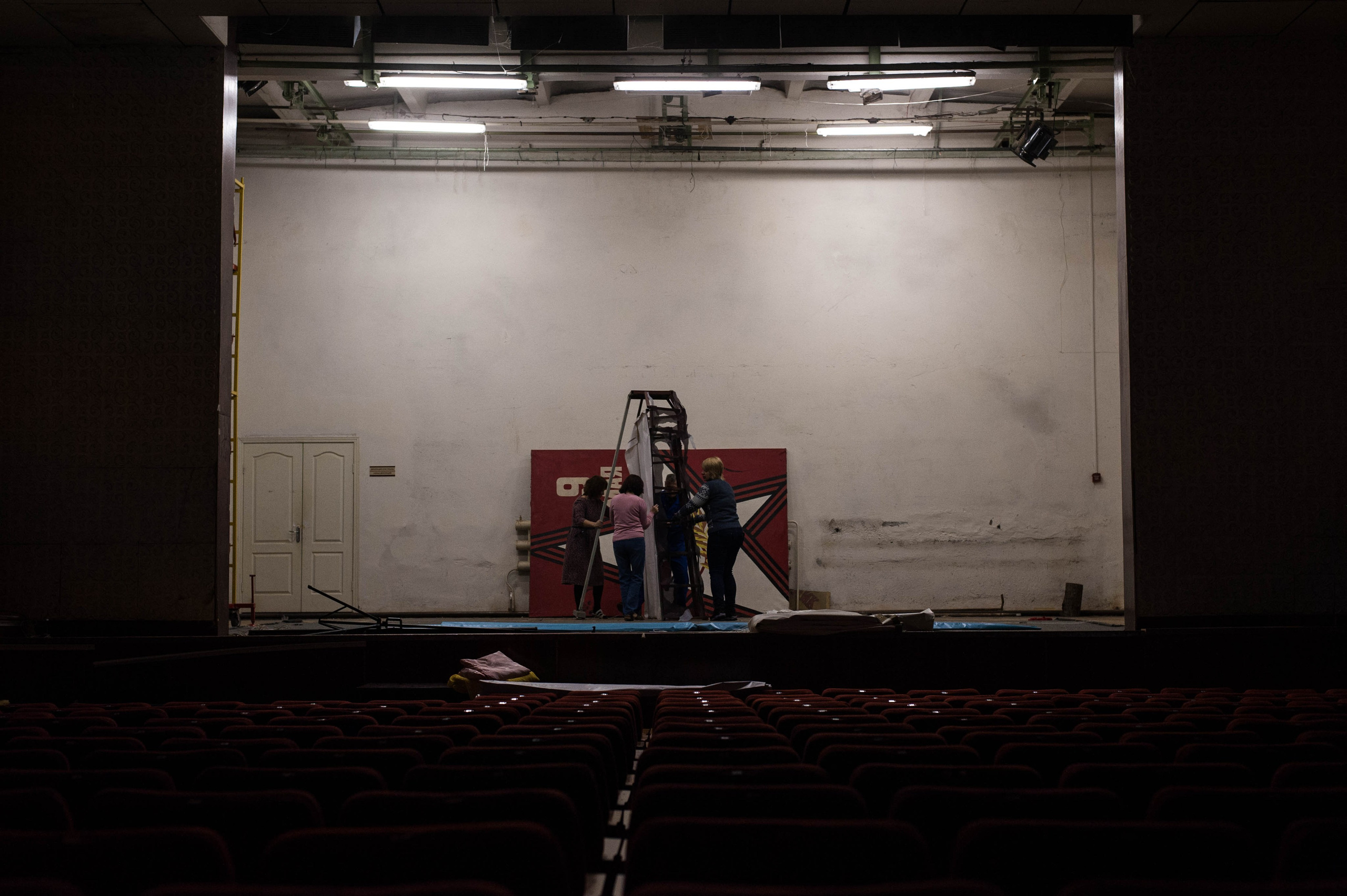 Reportage. Audiovisual artist Marina Noskova