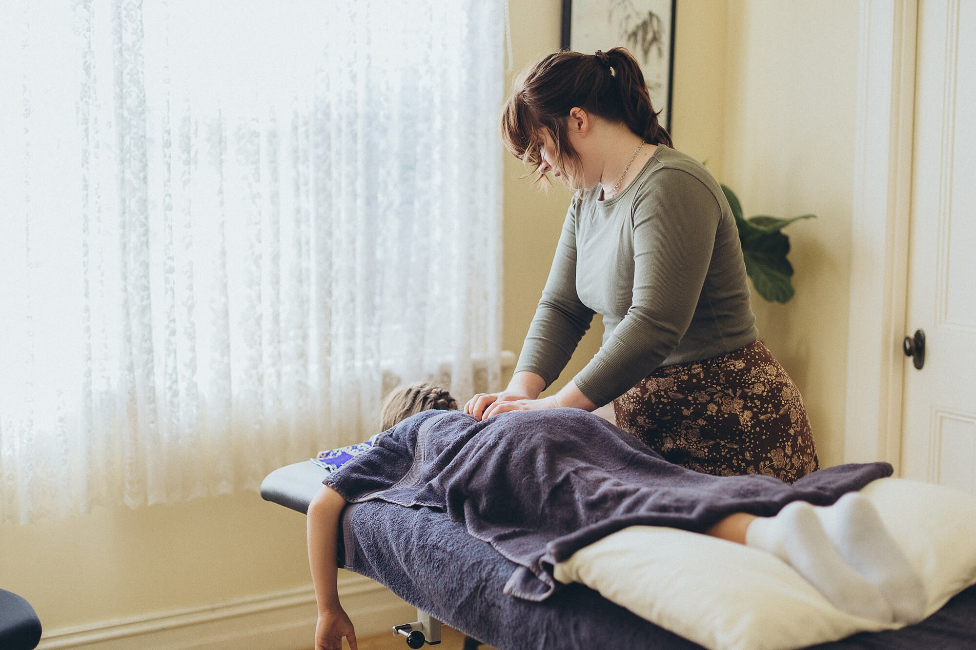 Branding photo of clean, organized clinic room – Melbourne shoot