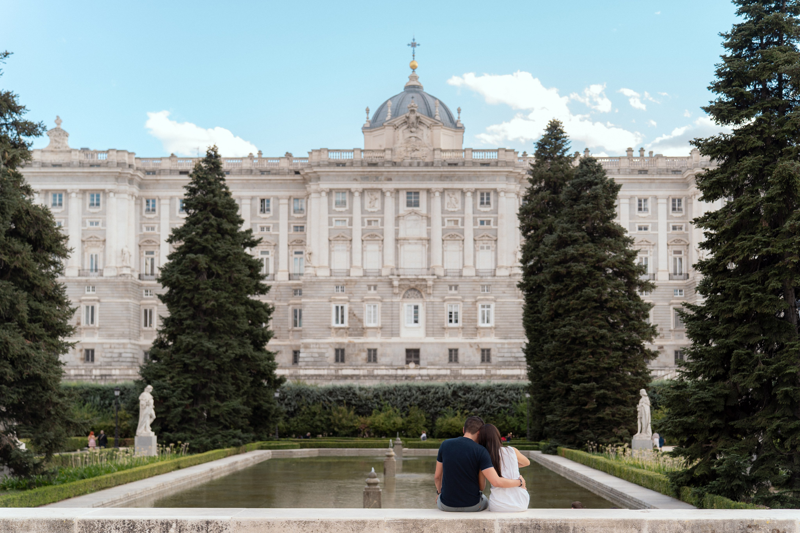 Engagement at the Royal Palace. Fotógrafo en Madrid, España. Alyona Belyaninova