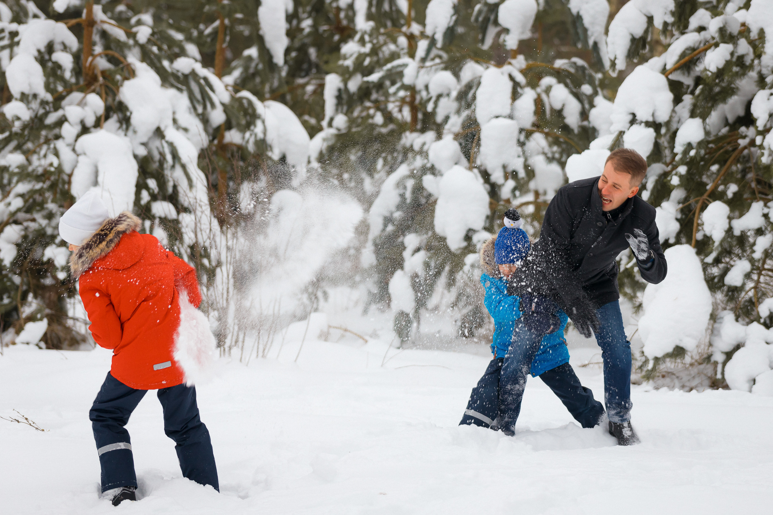 Christmas family. Photographer Eduard Nesterov | Фотограф — Эдуард Нестеров