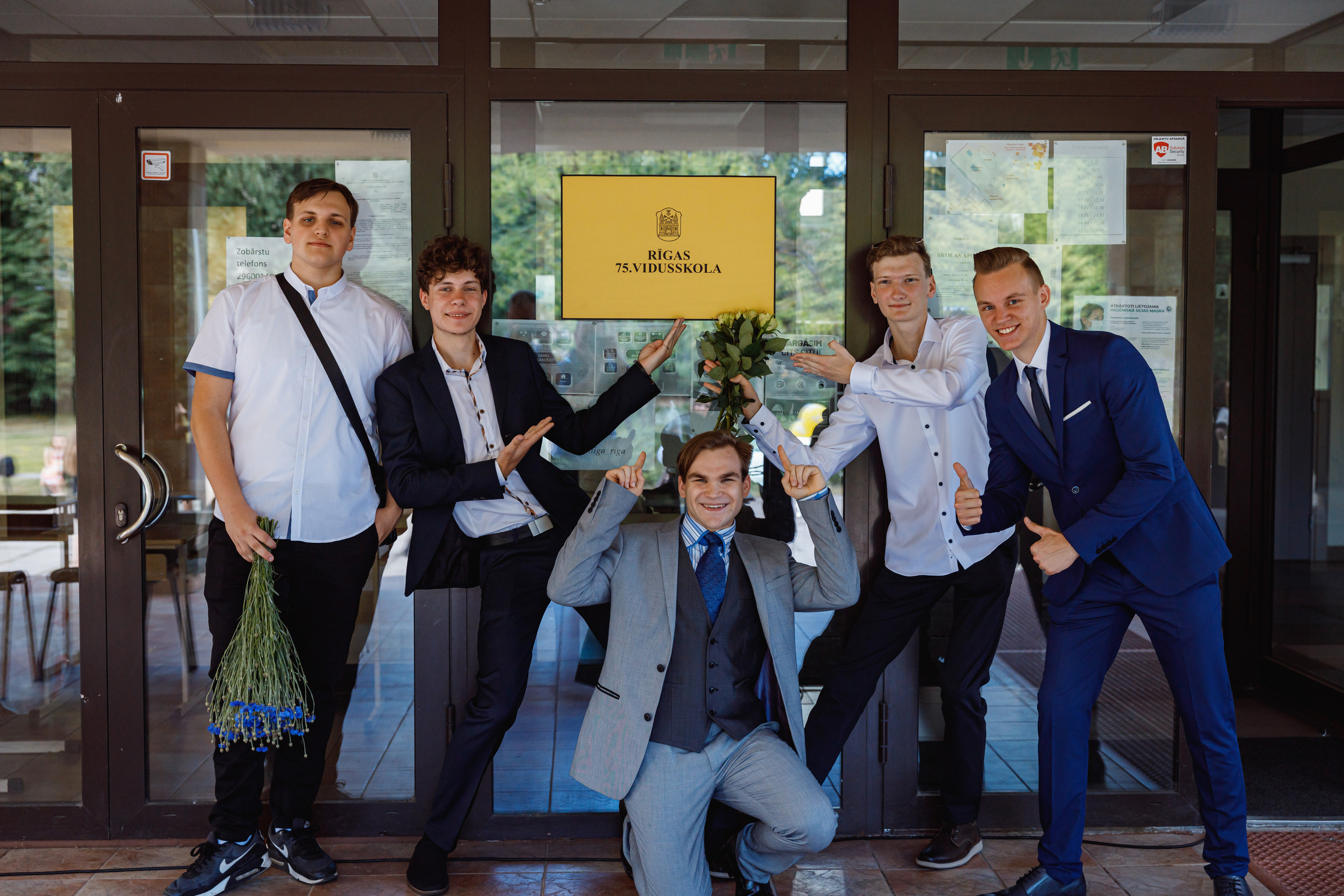 School graduation. Photographer Eduard Nesterov