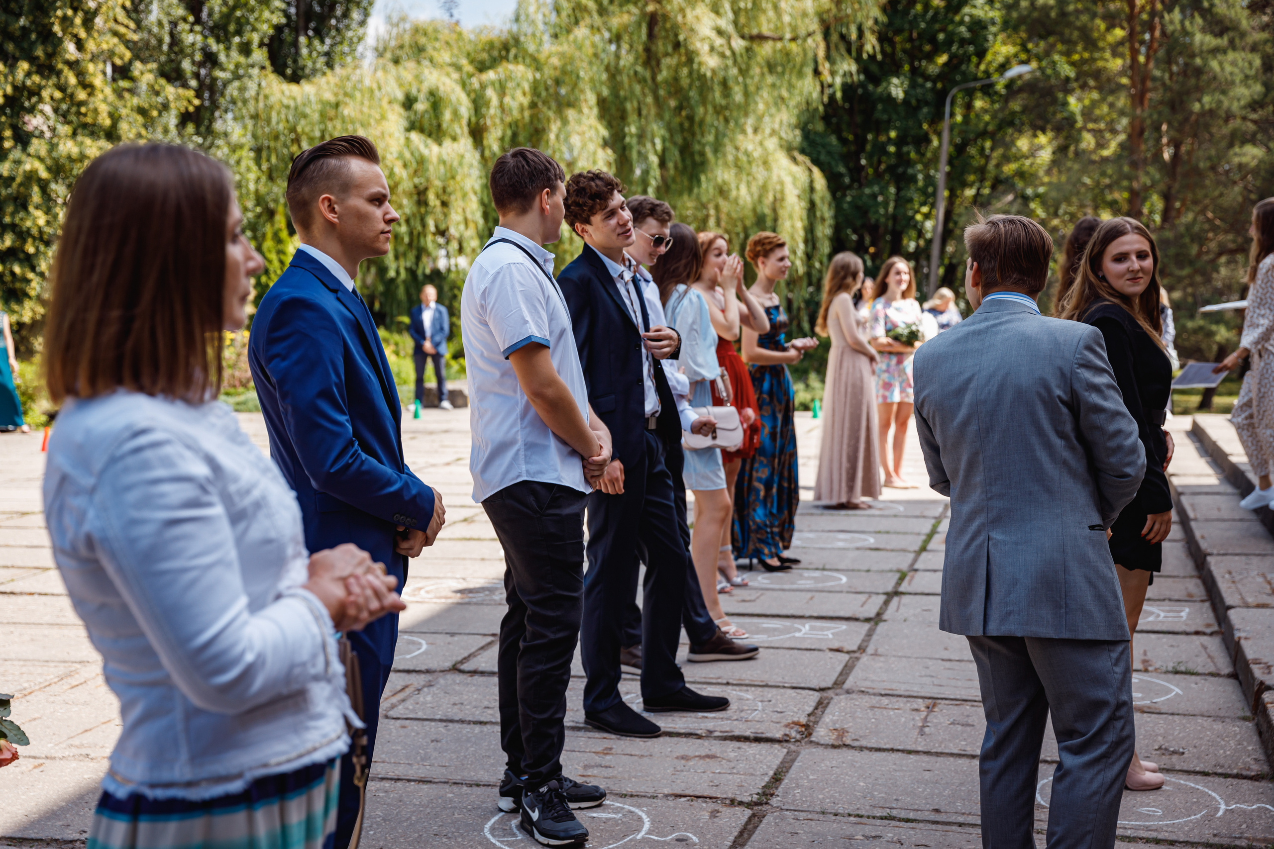 School graduation. Photographer Eduard Nesterov