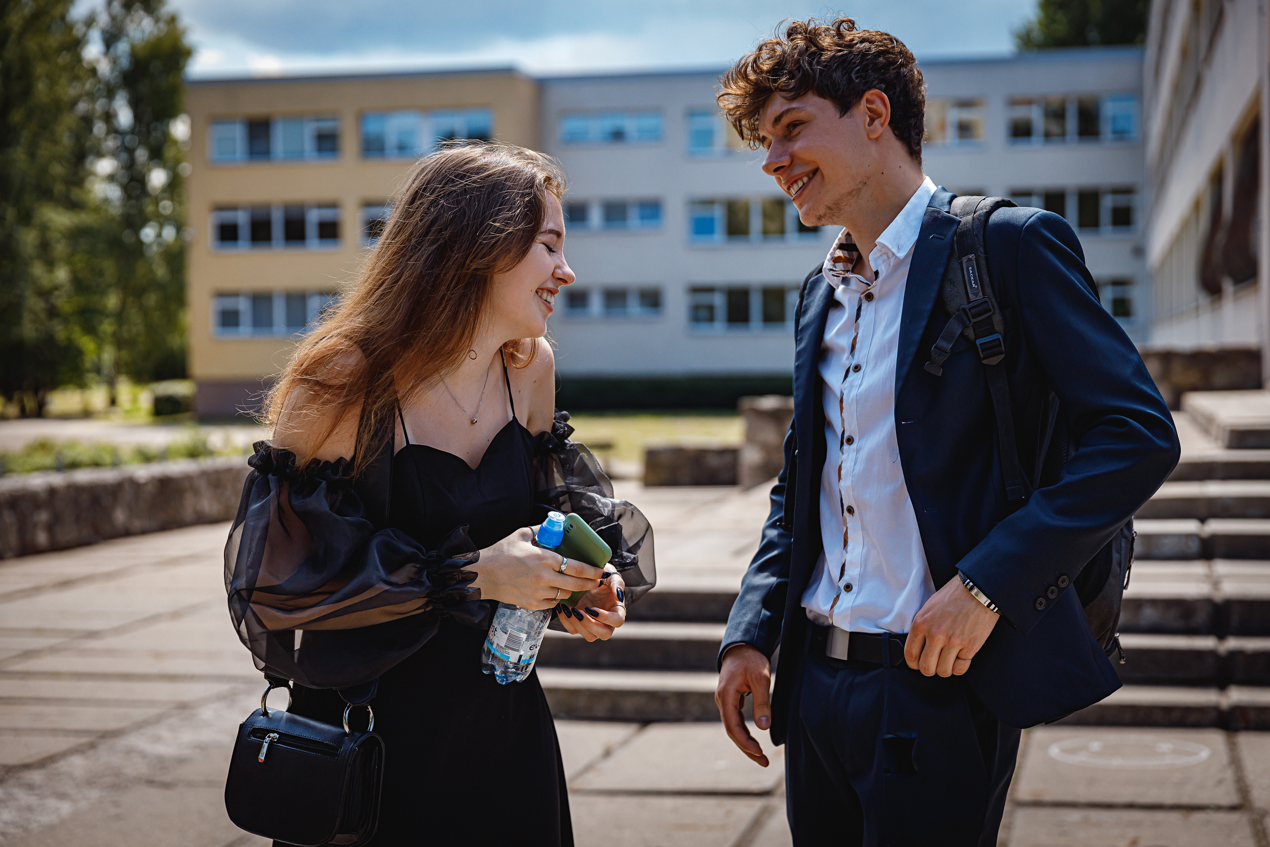 School graduation. Photographer Eduard Nesterov