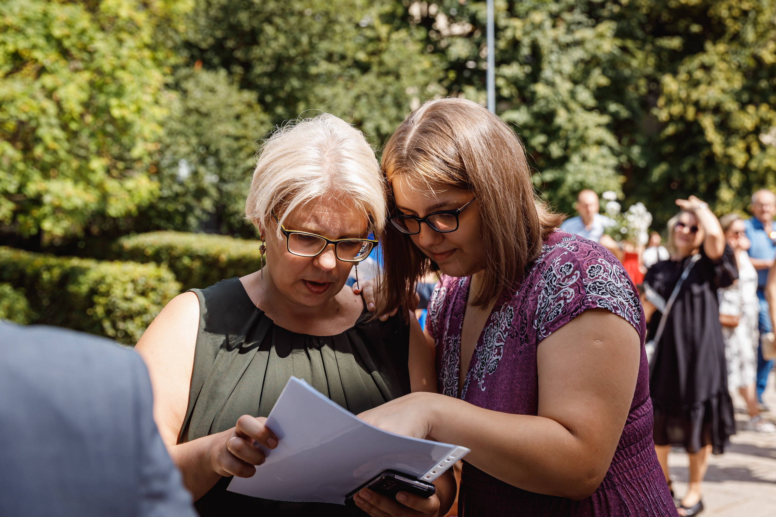 School graduation. Photographer Eduard Nesterov