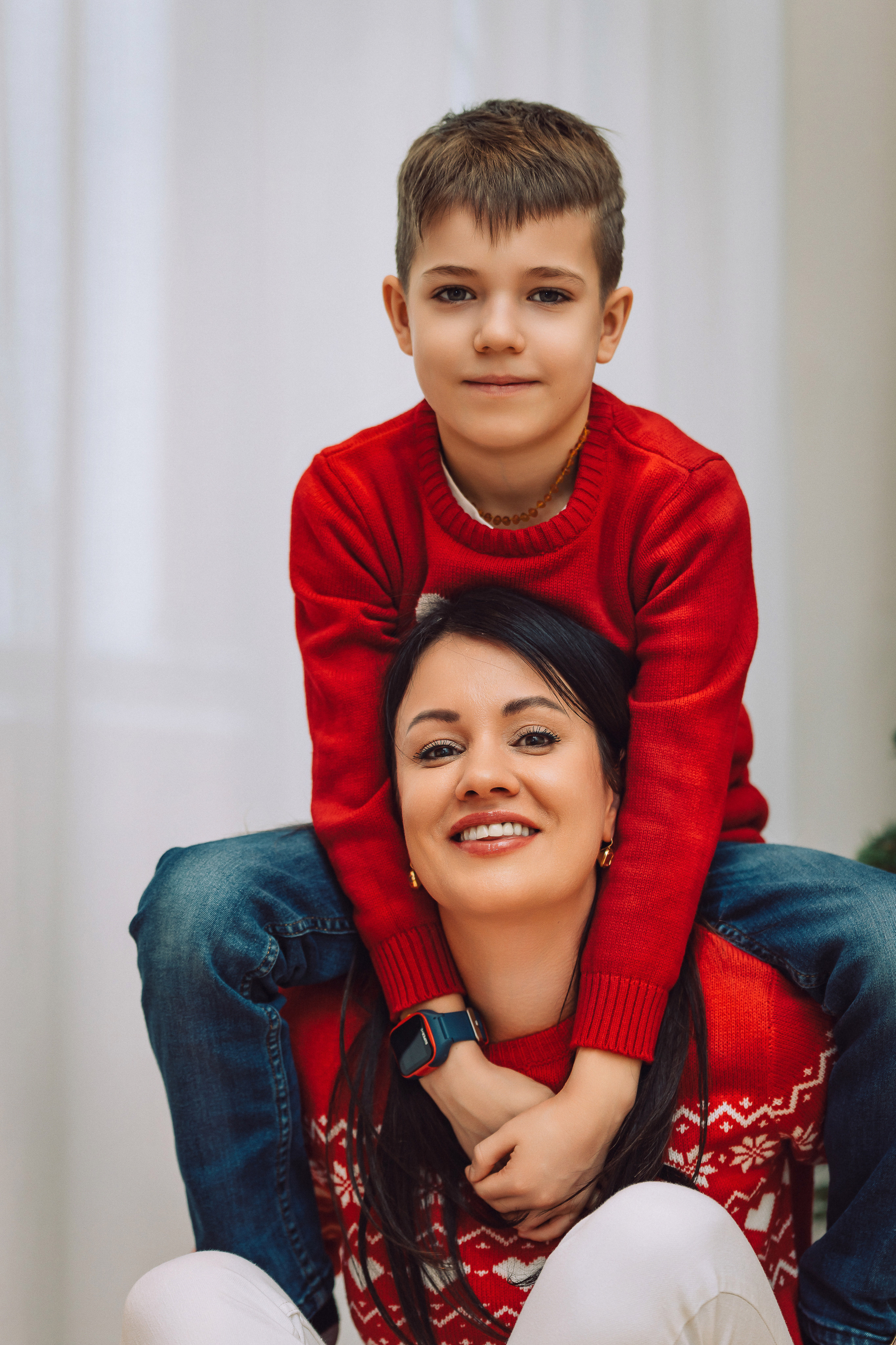 Christmas family. Photographer Eduard Nesterov | Фотограф — Эдуард Нестеров