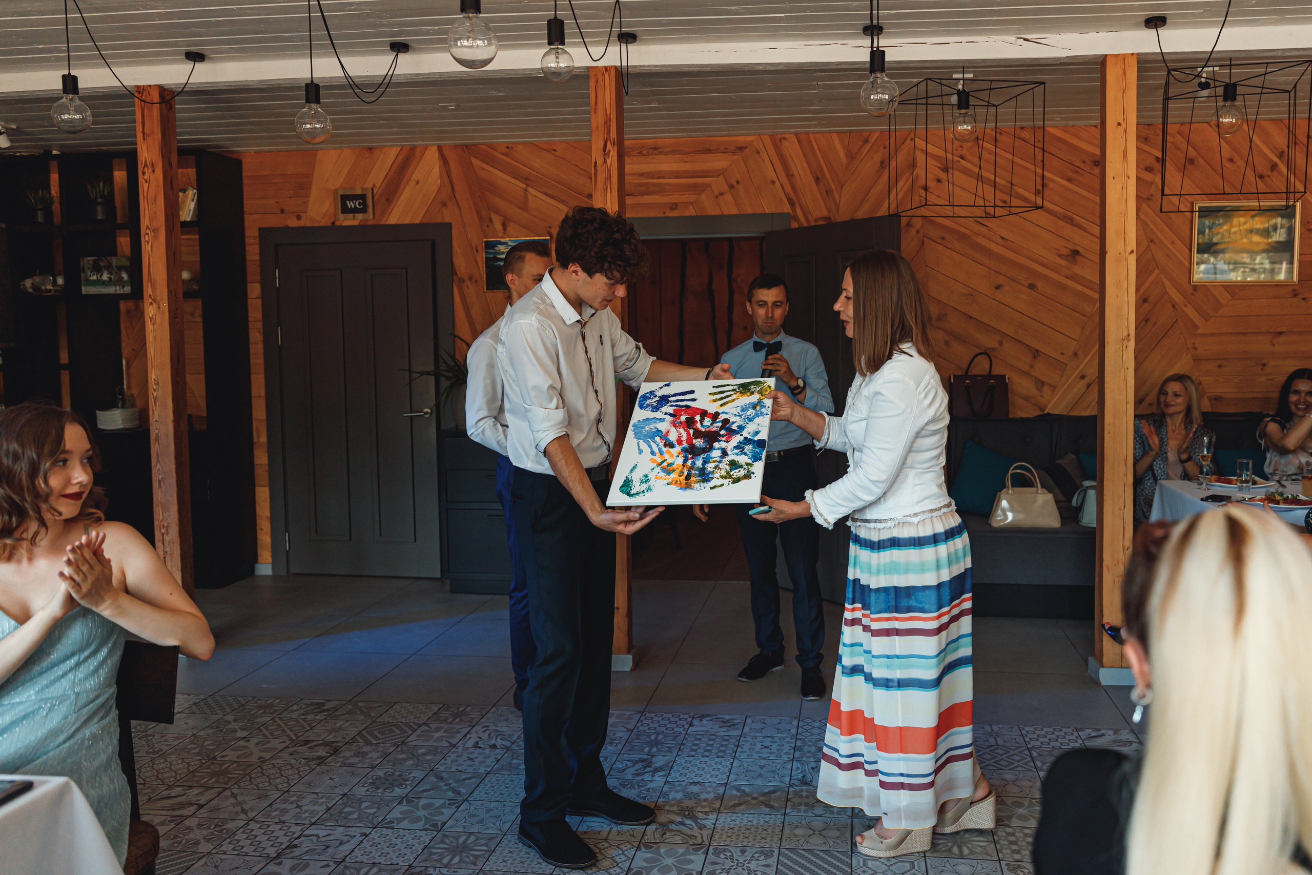 School graduation. Photographer Eduard Nesterov