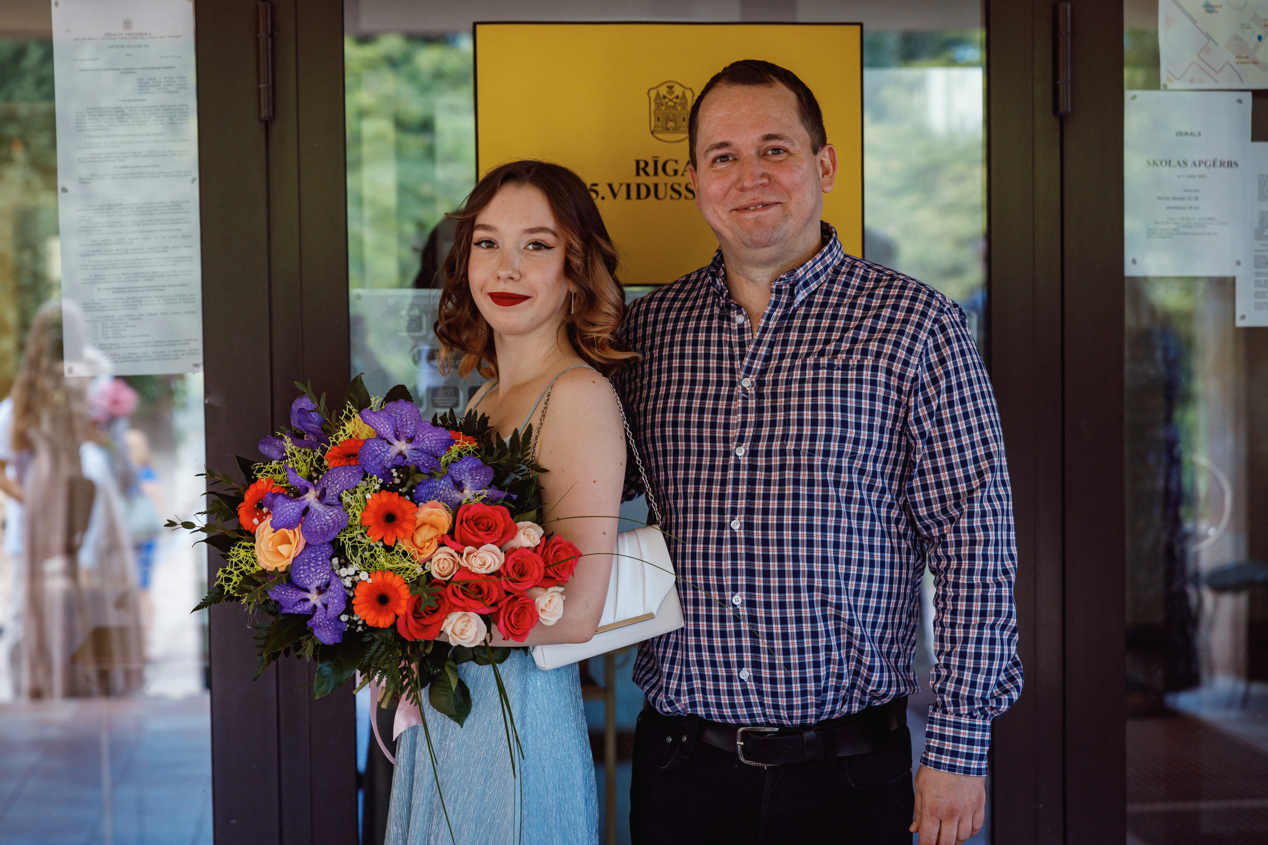 School graduation. Photographer Eduard Nesterov