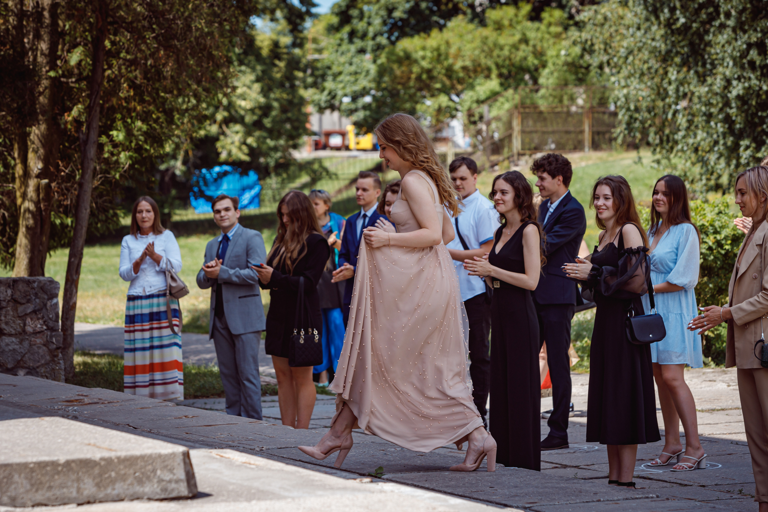 School graduation. Photographer Eduard Nesterov