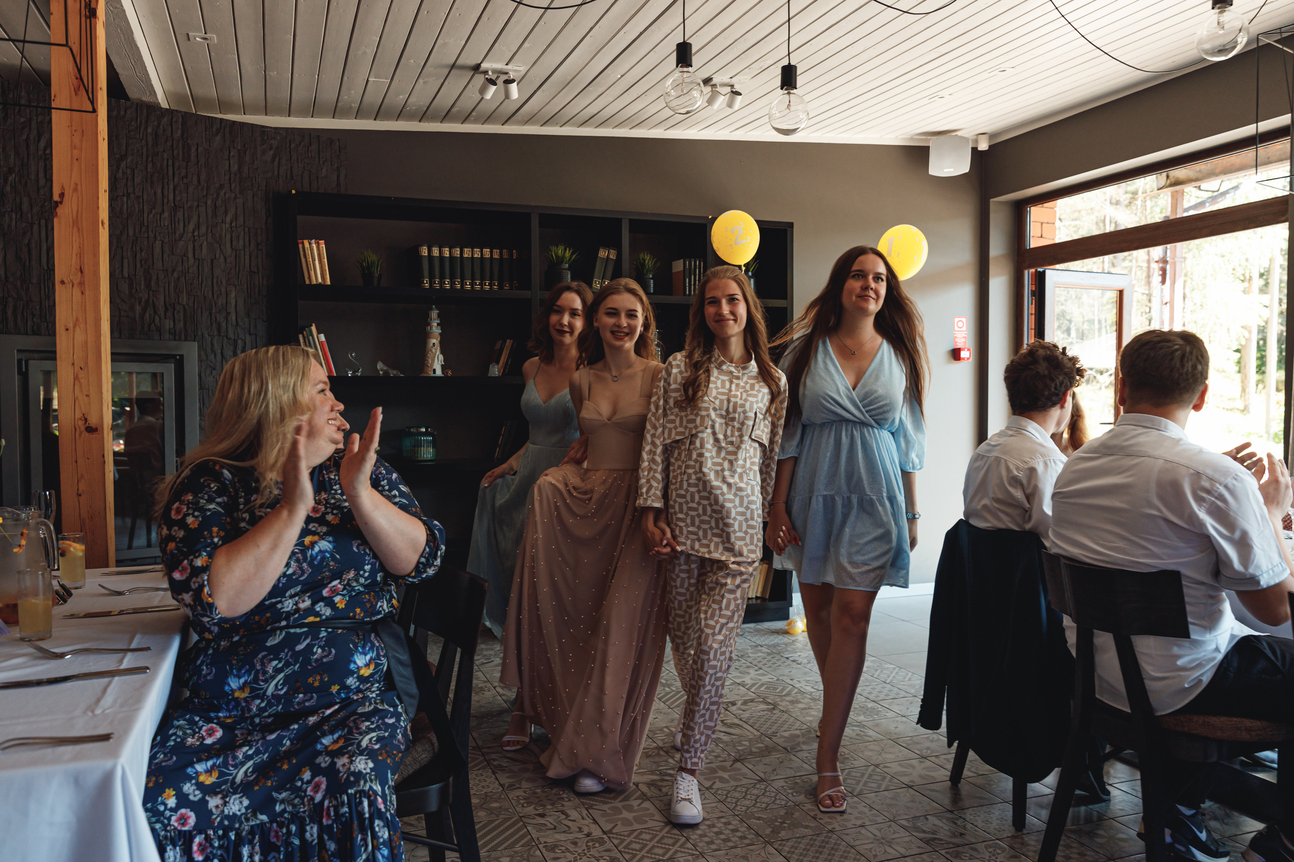 School graduation. Photographer Eduard Nesterov