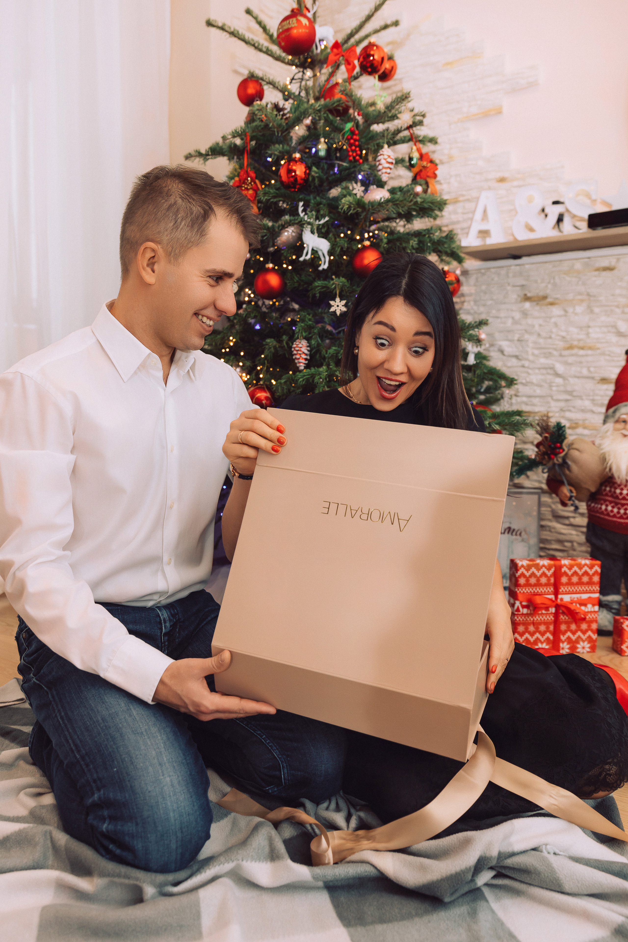 Christmas family. Photographer Eduard Nesterov | Фотограф — Эдуард Нестеров