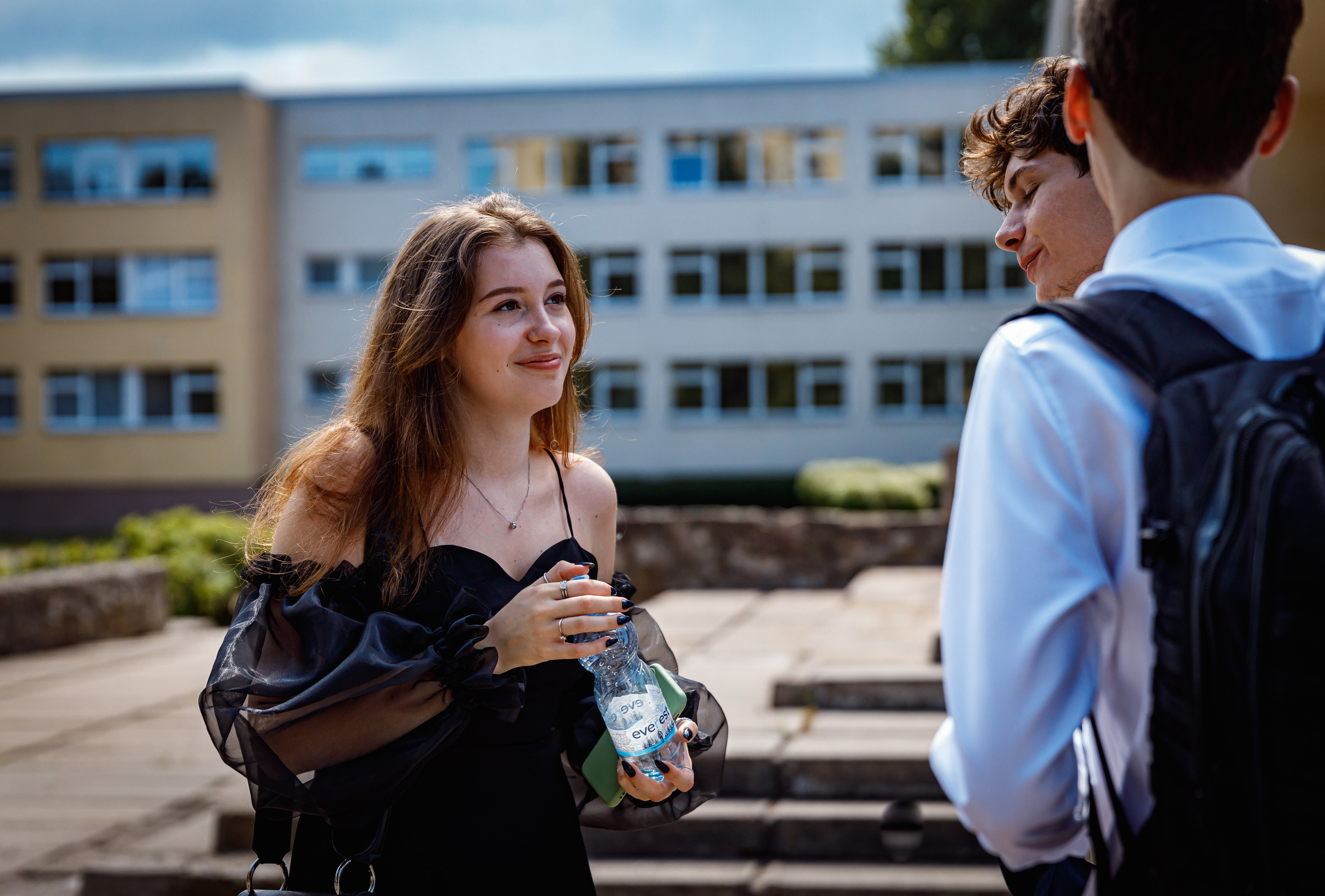 School graduation. Photographer Eduard Nesterov