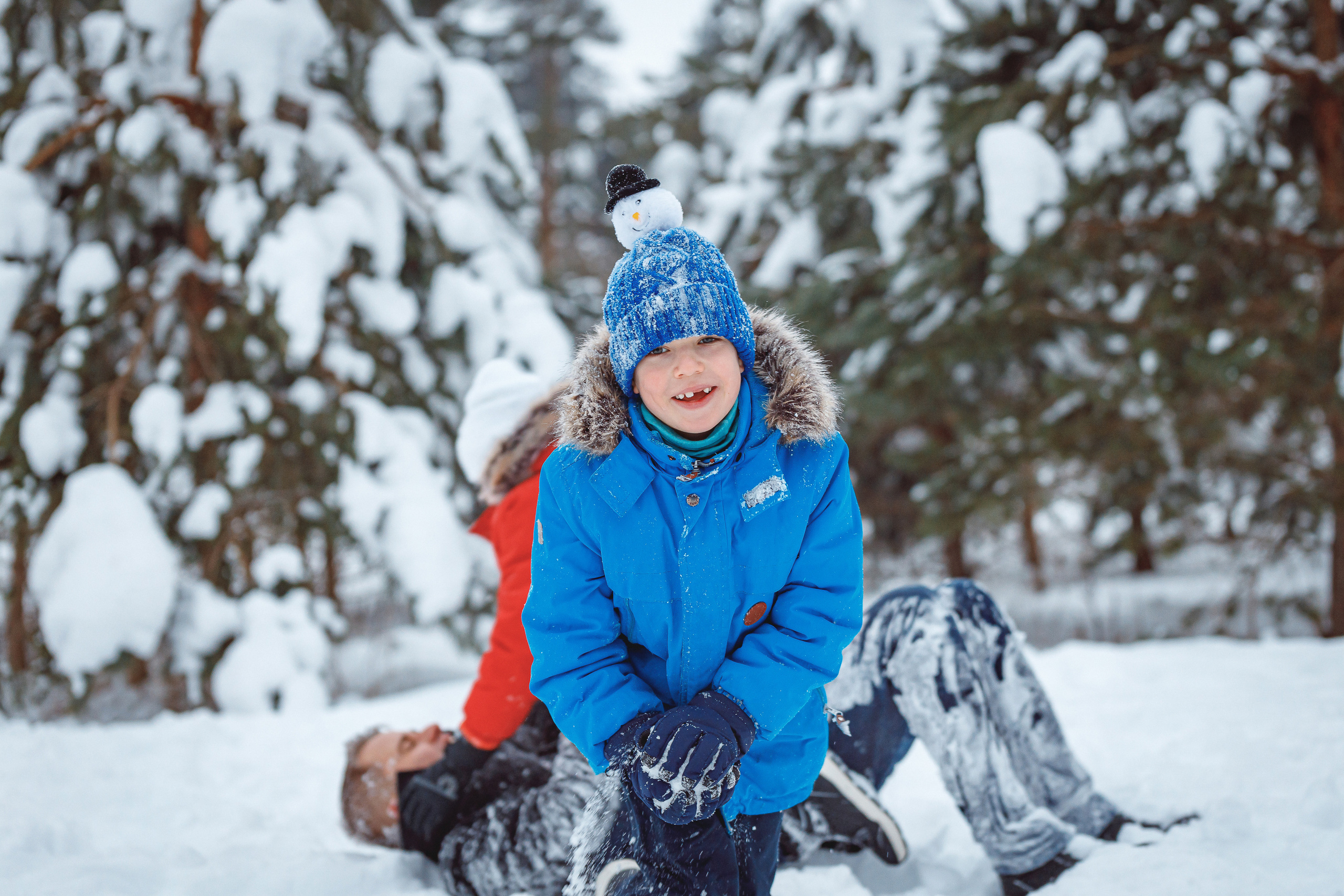 Christmas family. Photographer Eduard Nesterov | Фотограф — Эдуард Нестеров