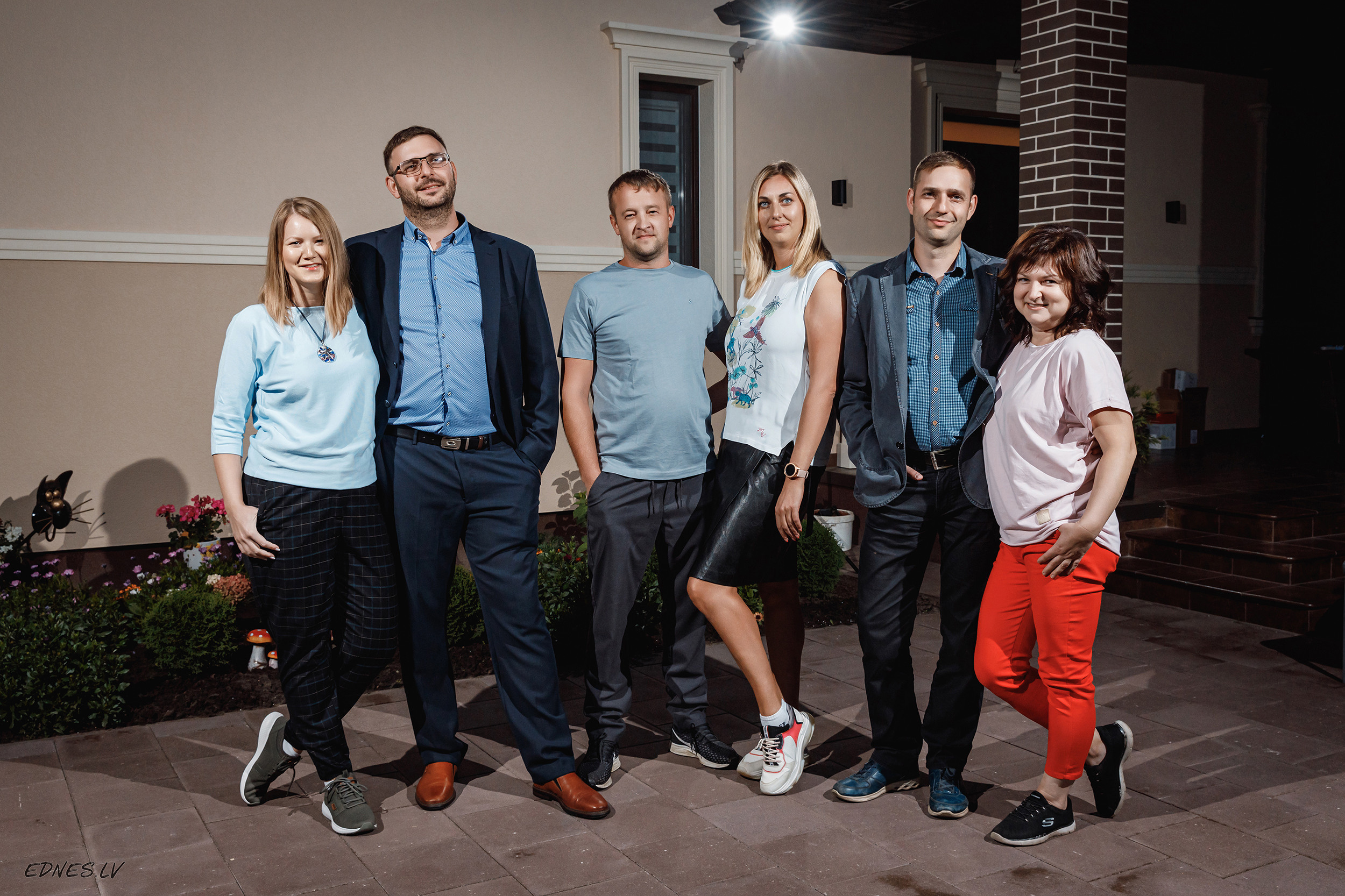 Family evening. Photographer Eduard Nesterov
