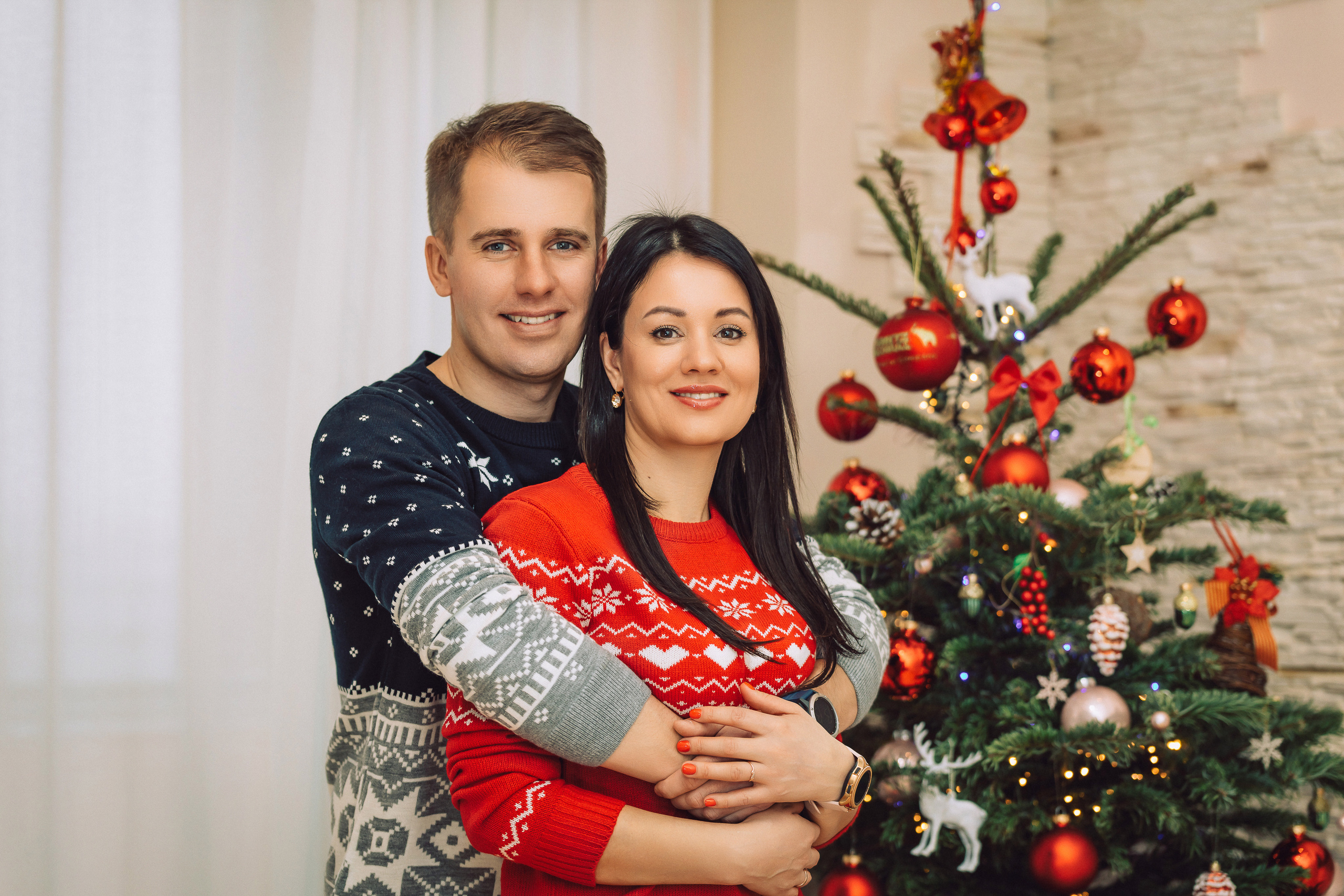 Christmas family. Photographer Eduard Nesterov | Фотограф — Эдуард Нестеров