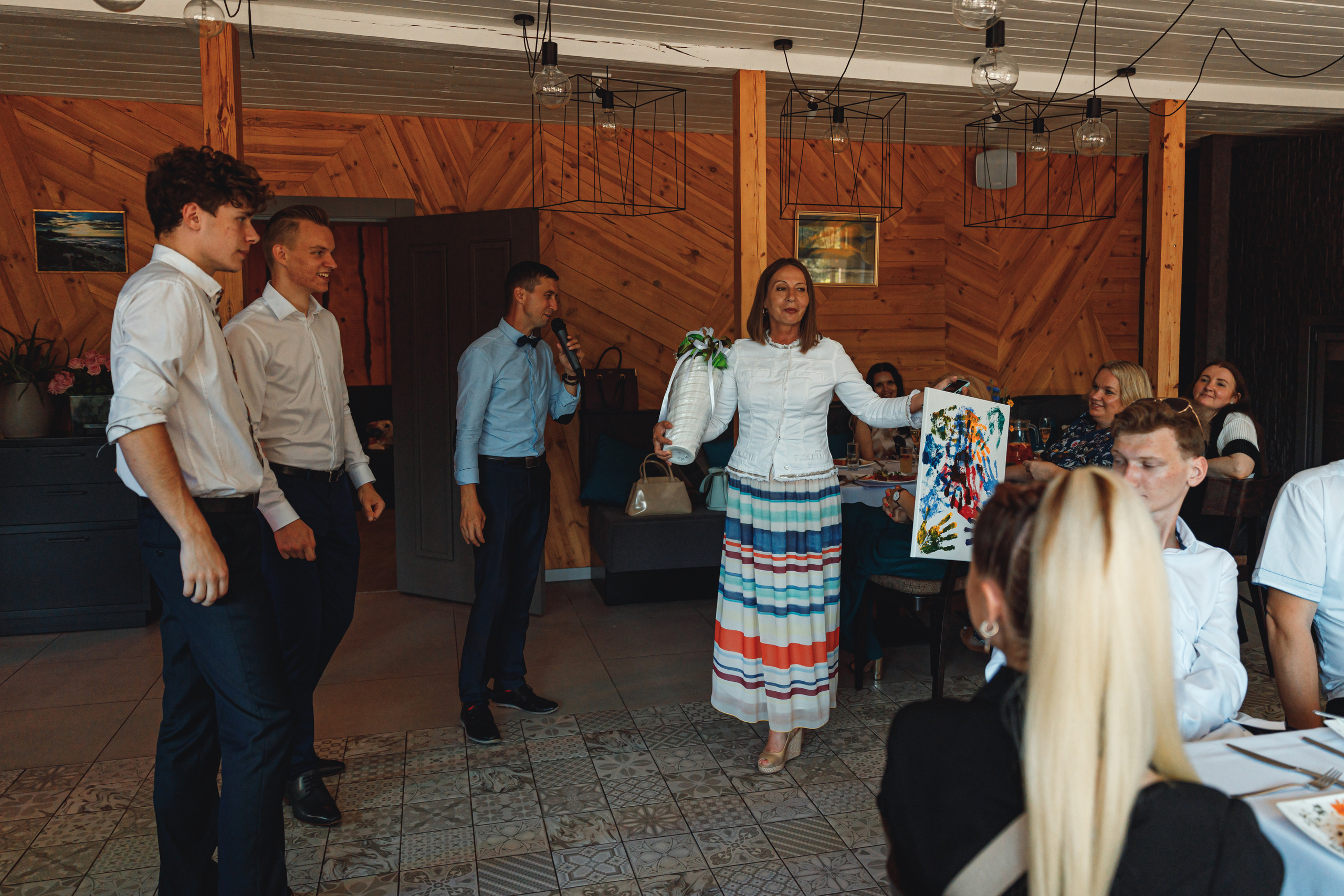 School graduation. Photographer Eduard Nesterov