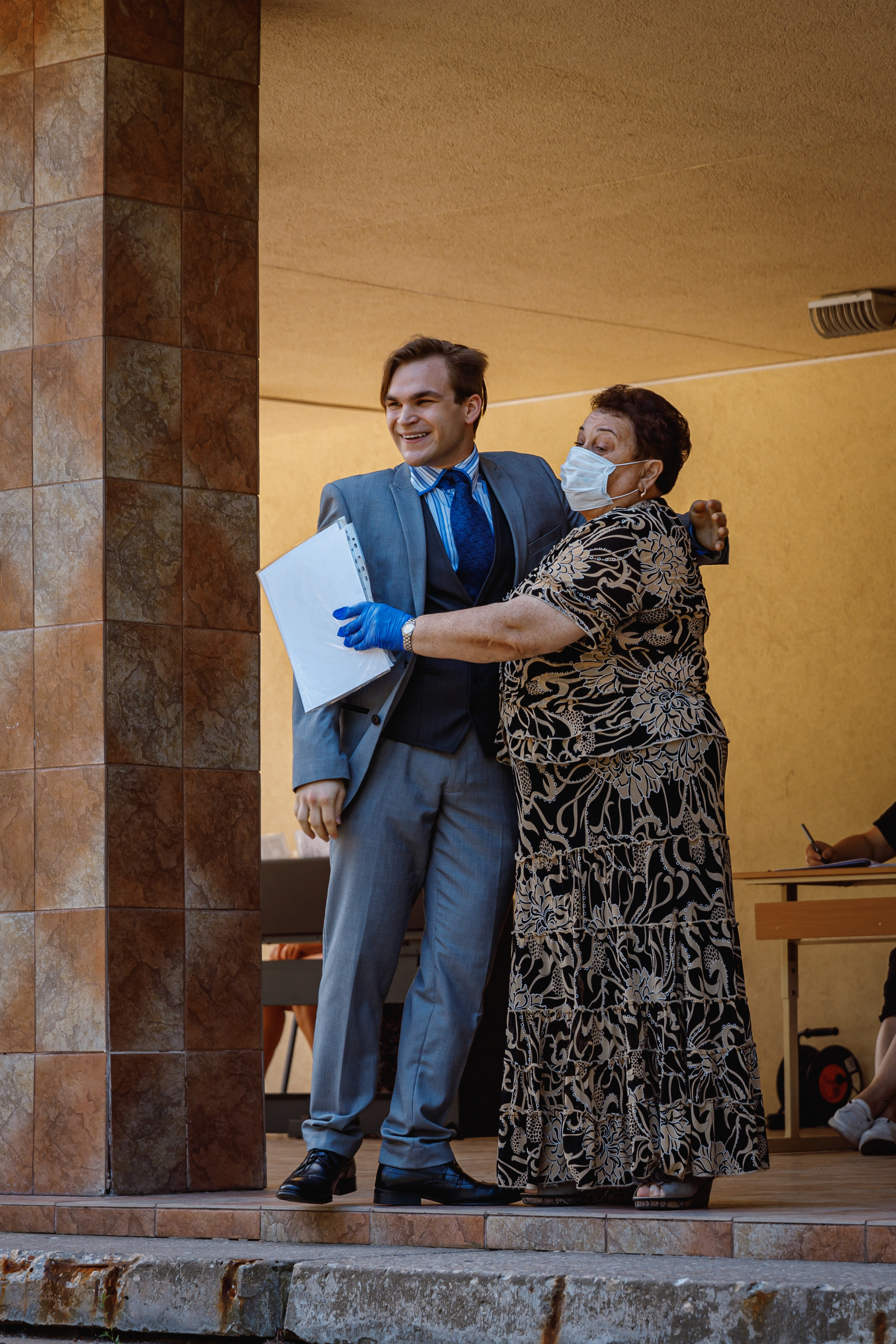 School graduation. Photographer Eduard Nesterov