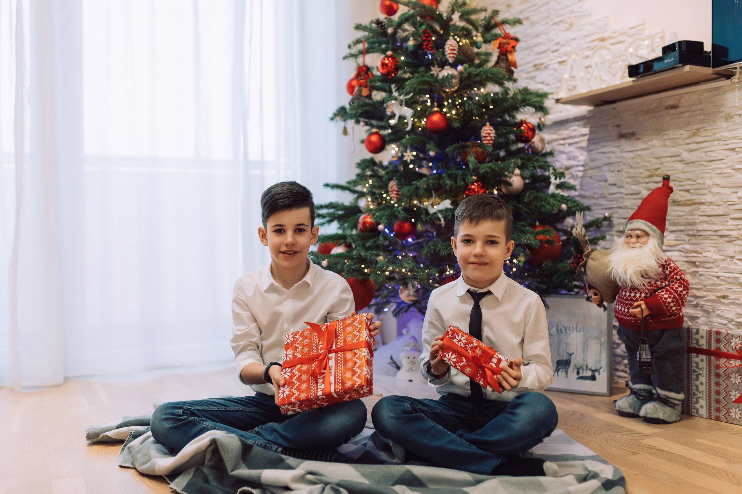 Christmas family. Photographer Eduard Nesterov | Фотограф — Эдуард Нестеров
