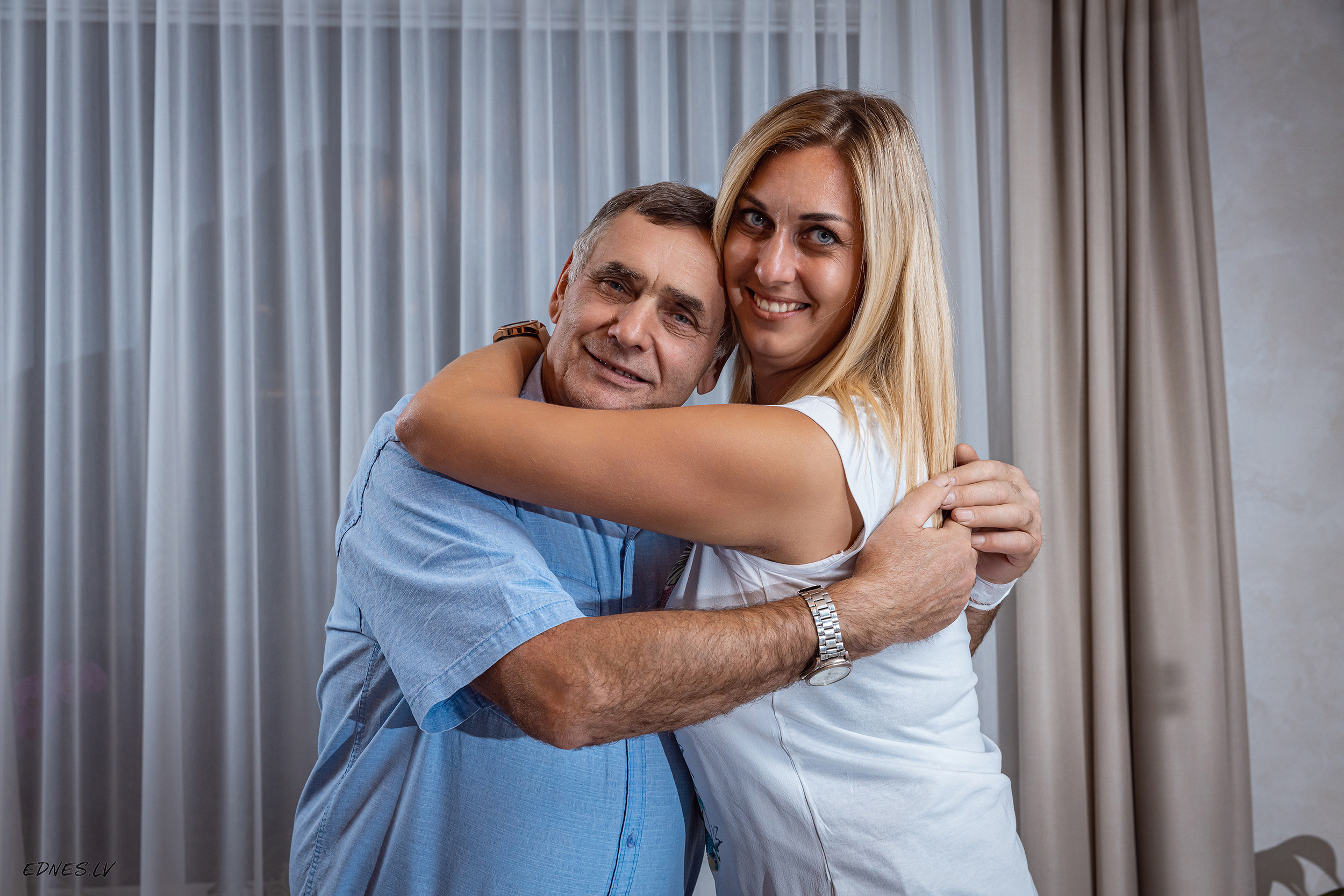 Family evening. Photographer Eduard Nesterov