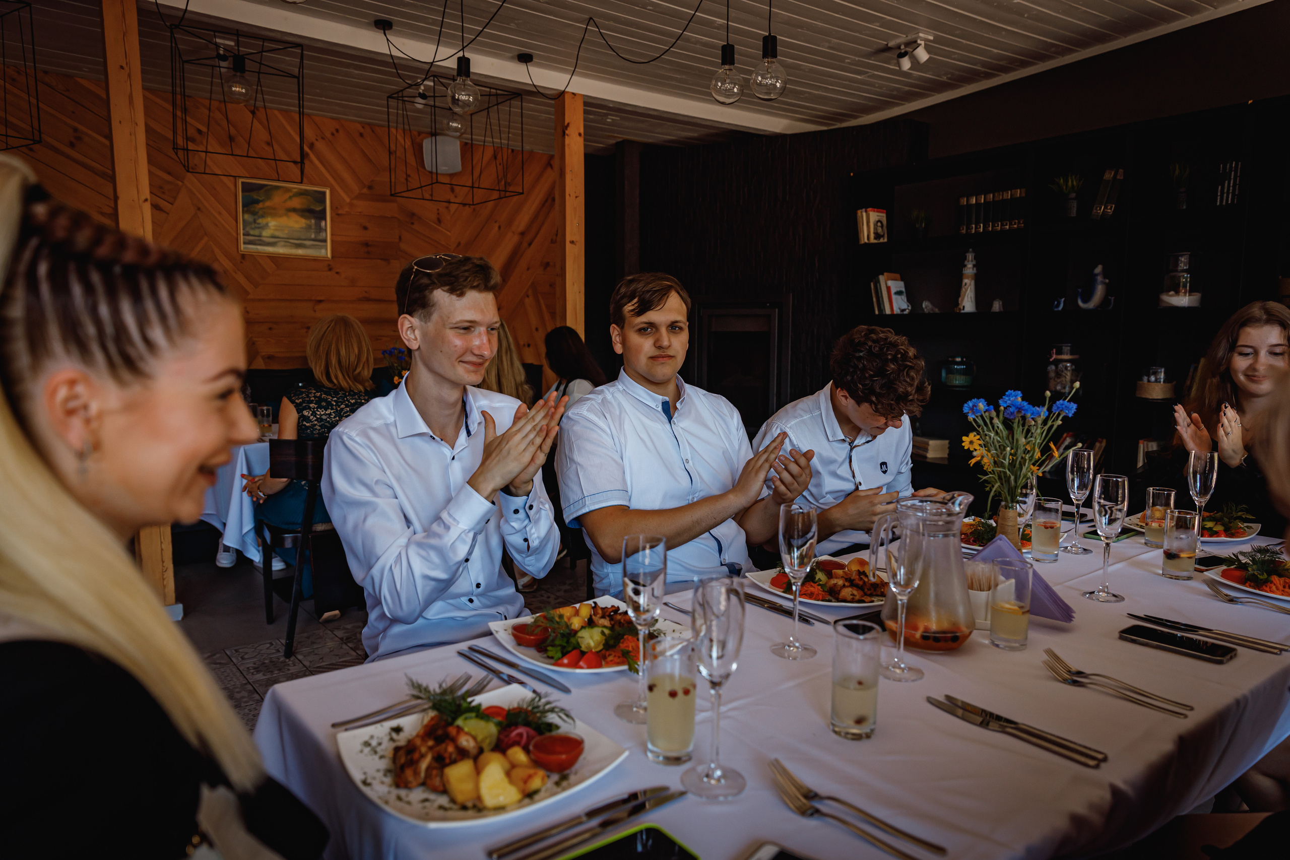 School graduation. Photographer Eduard Nesterov
