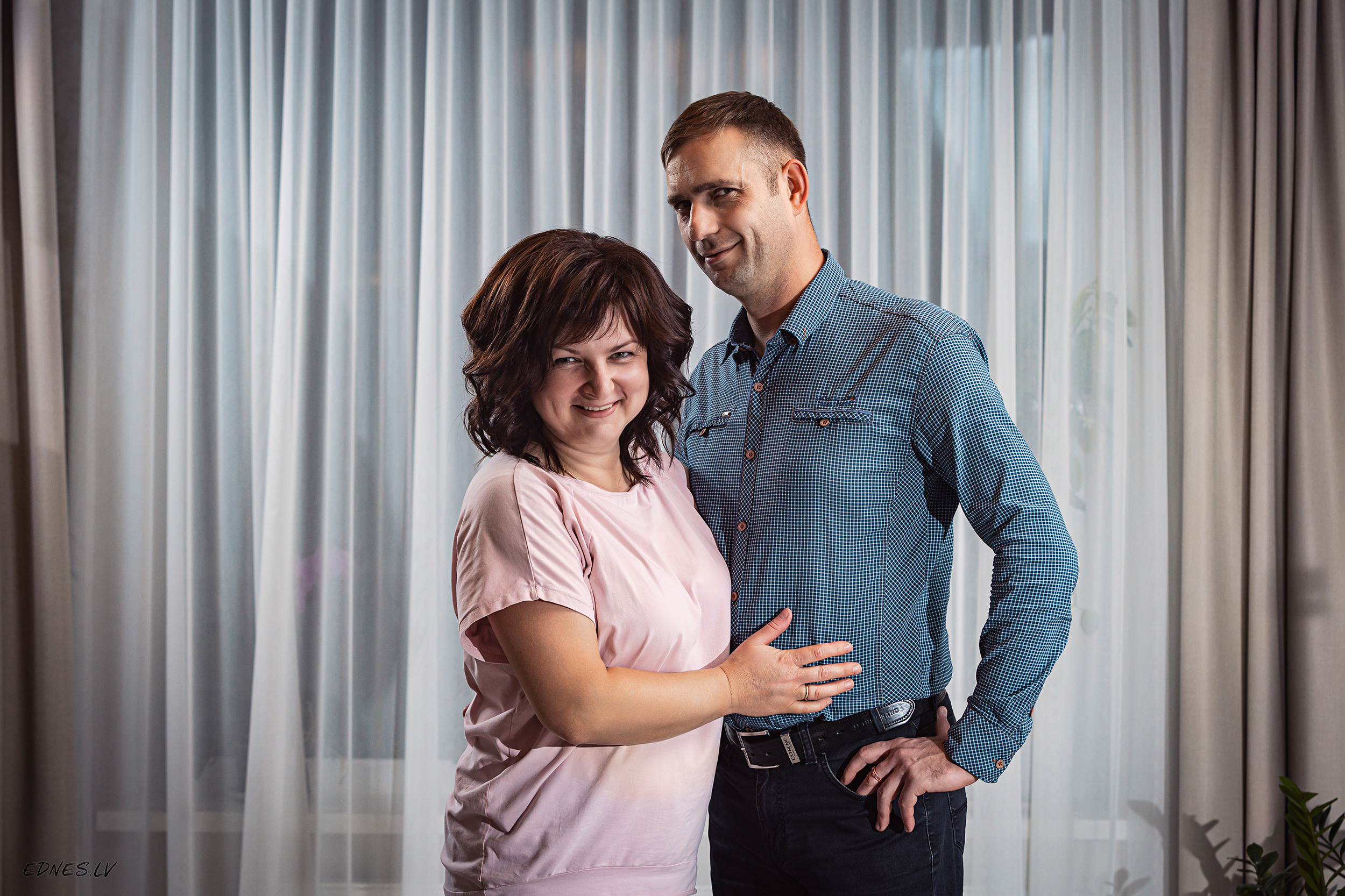 Family evening. Photographer Eduard Nesterov