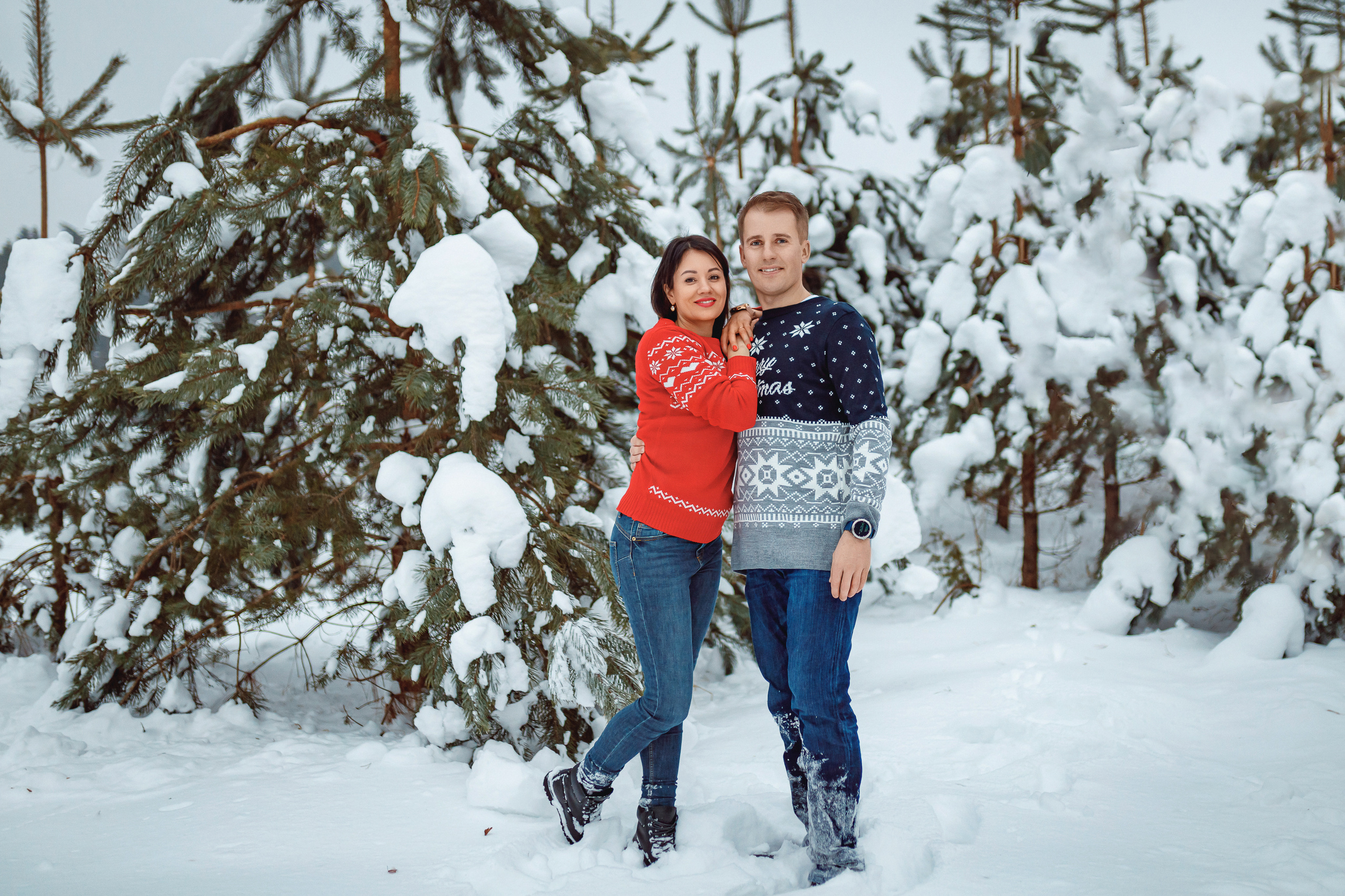 Christmas family. Photographer Eduard Nesterov | Фотограф — Эдуард Нестеров