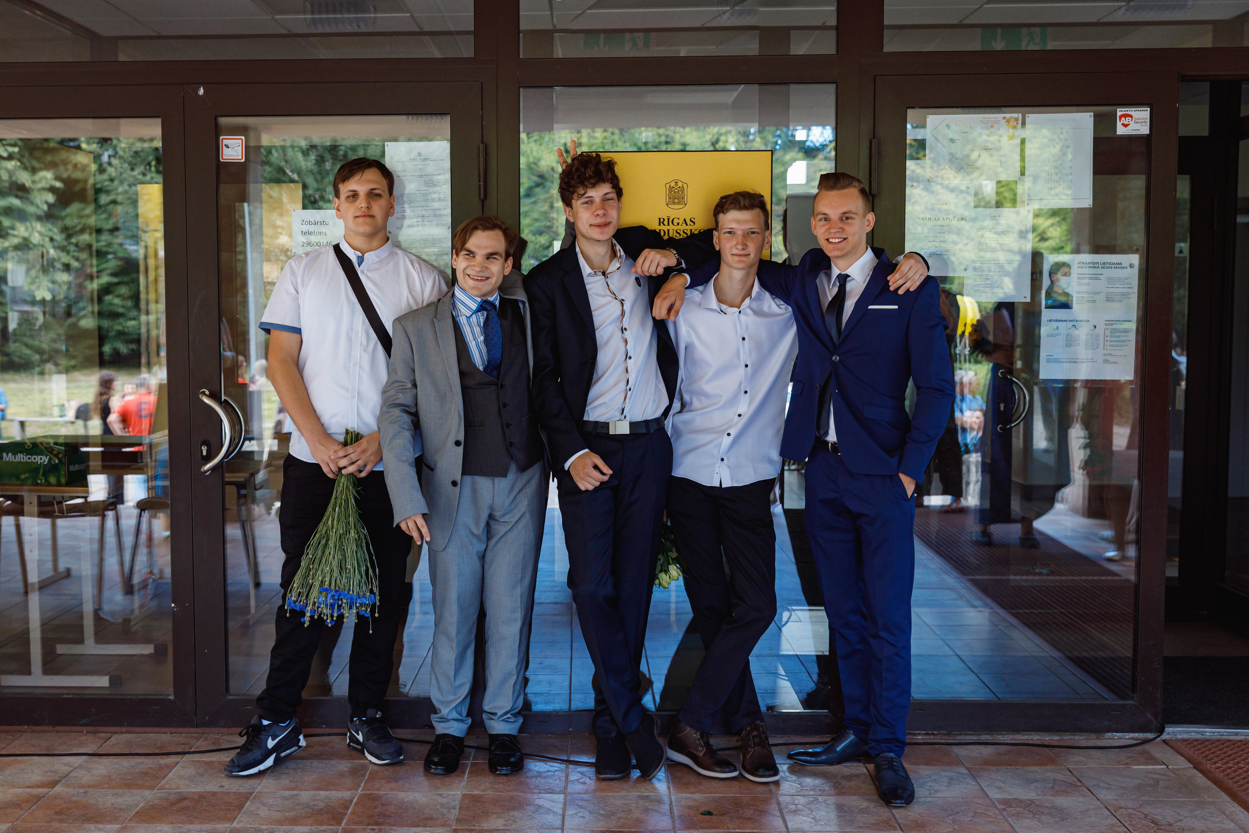 School graduation. Photographer Eduard Nesterov