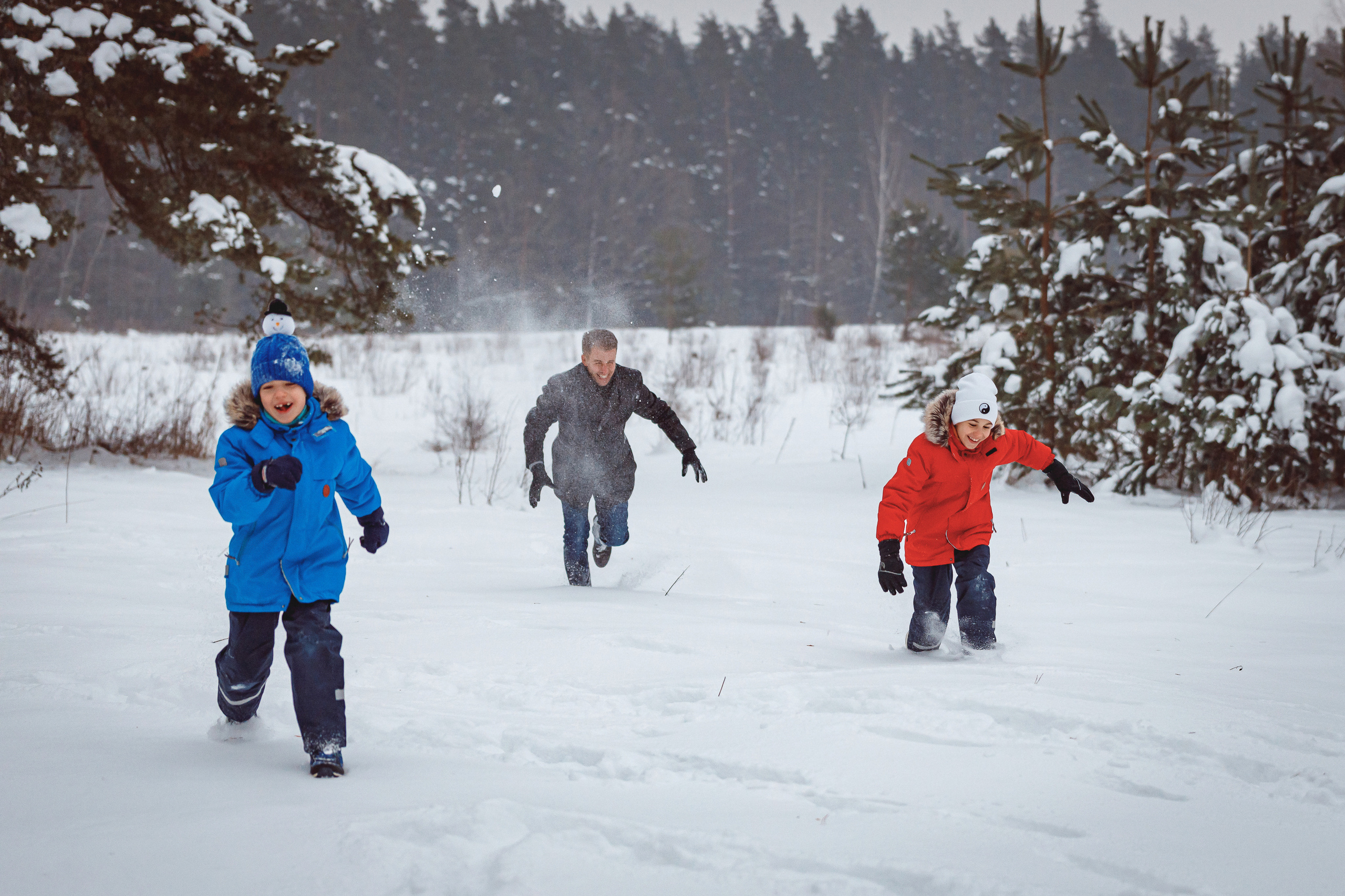 Christmas family. Photographer Eduard Nesterov | Фотограф — Эдуард Нестеров