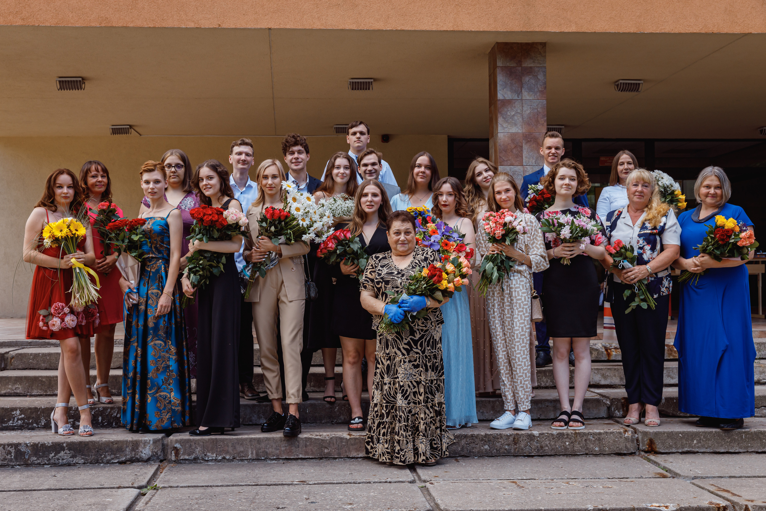 School graduation. Photographer Eduard Nesterov