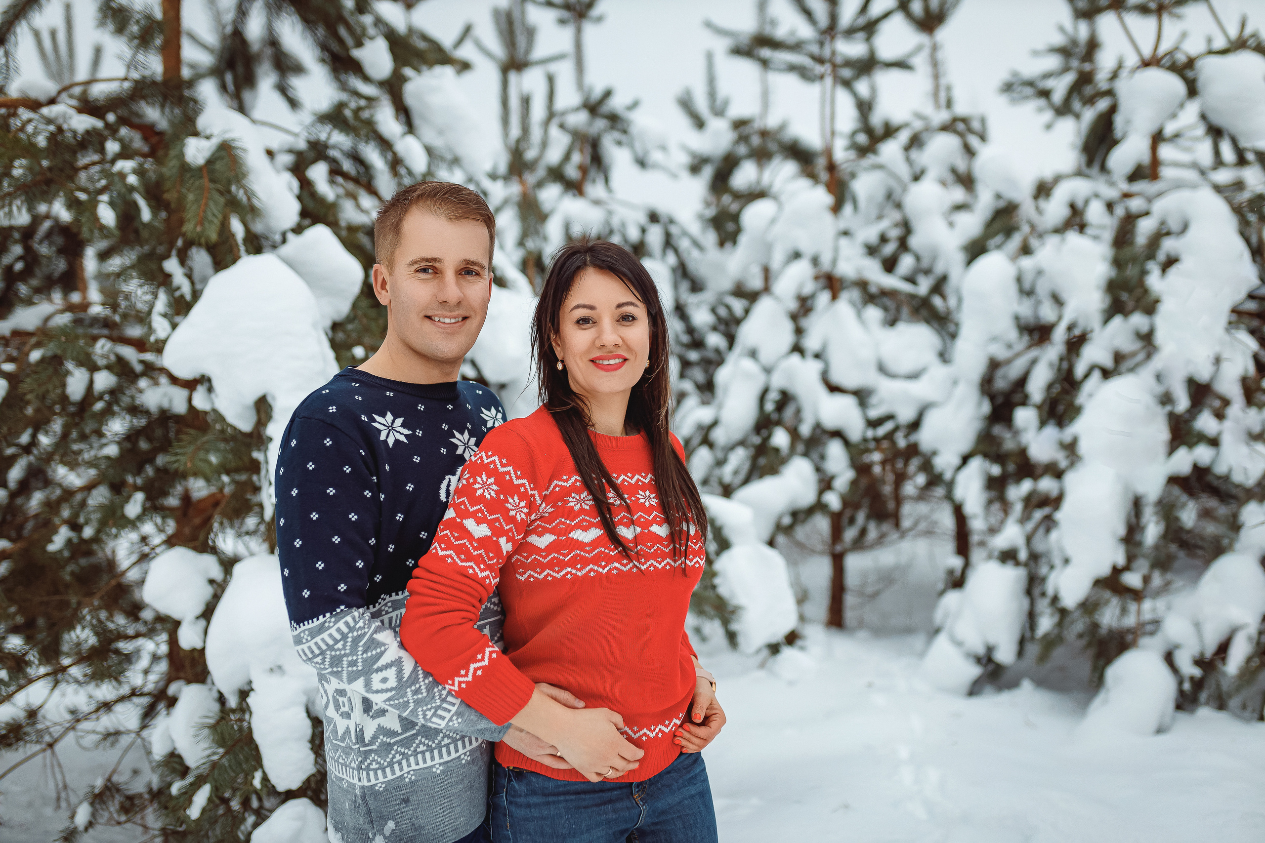 Christmas family. Photographer Eduard Nesterov | Фотограф — Эдуард Нестеров