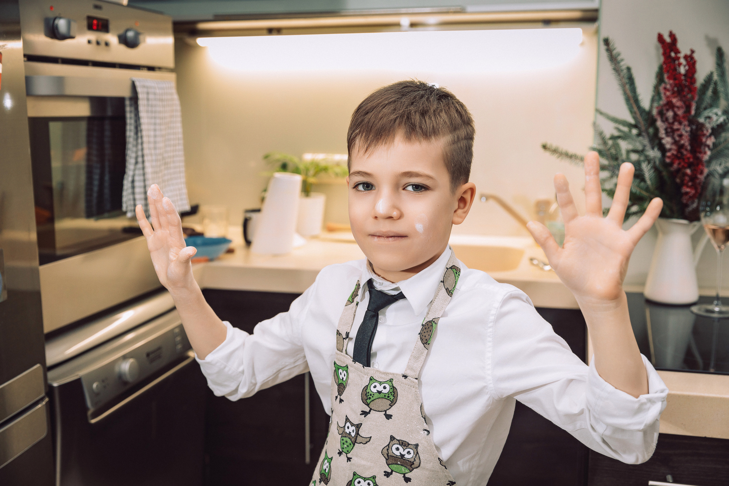 Christmas family. Photographer Eduard Nesterov | Фотограф — Эдуард Нестеров