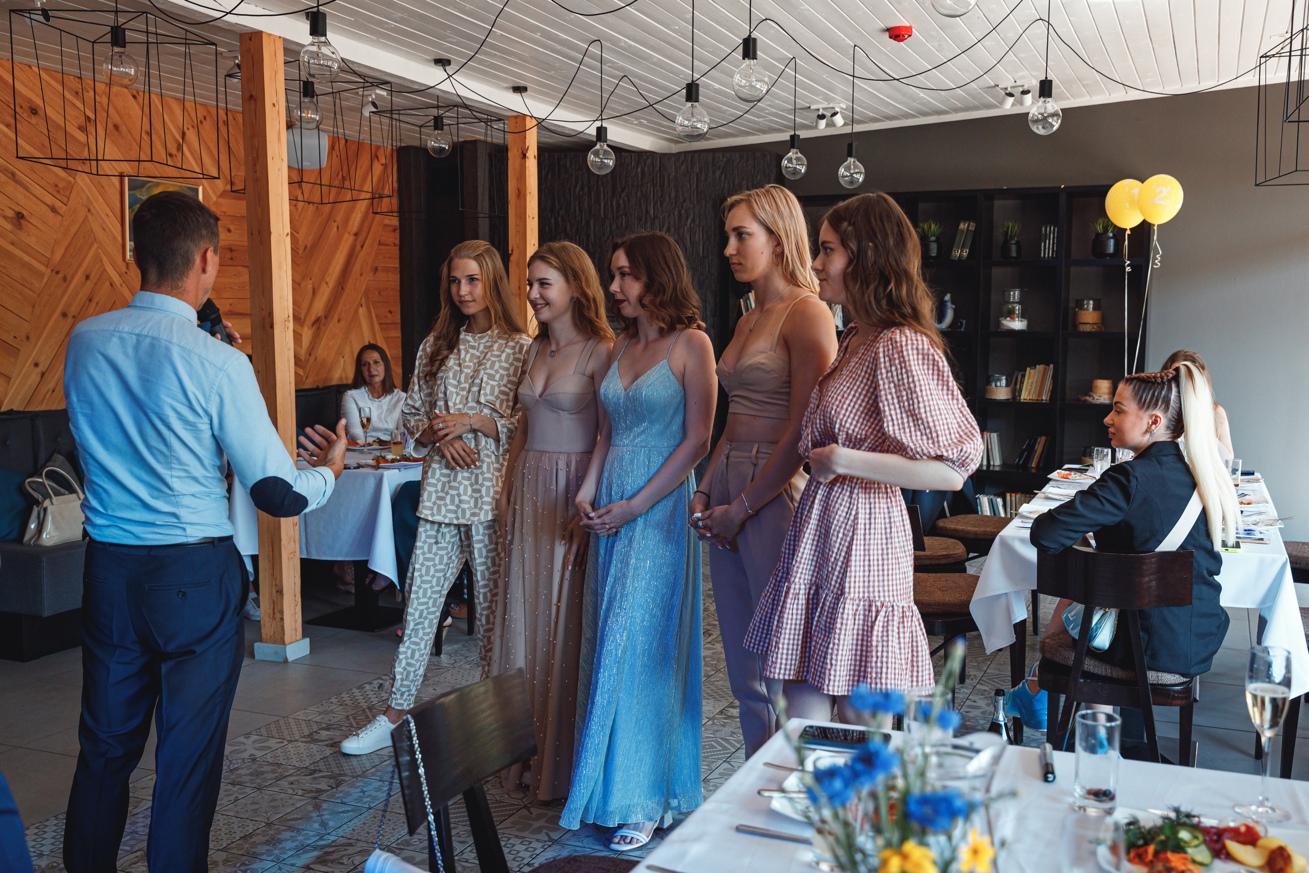 School graduation. Photographer Eduard Nesterov