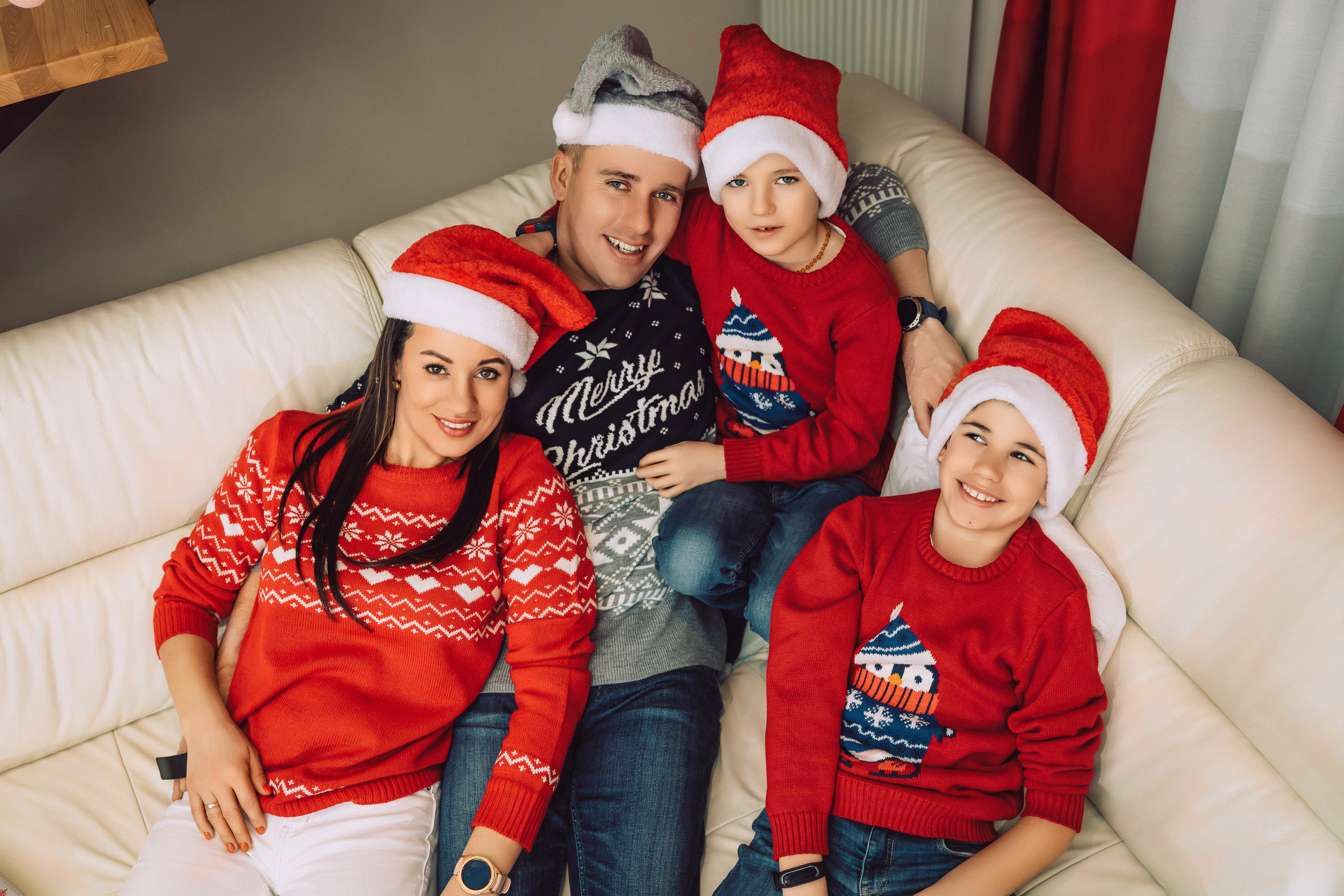 Christmas family. Photographer Eduard Nesterov | Фотограф — Эдуард Нестеров